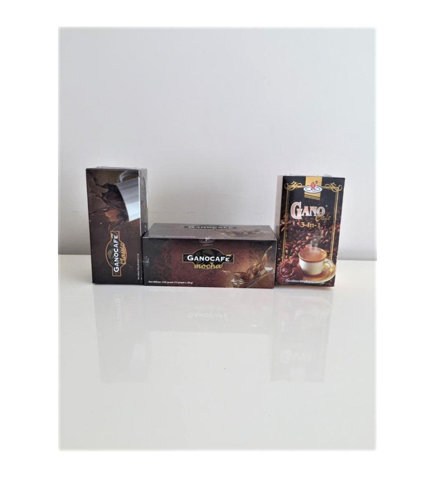 Gano Cafe Classic & Cafe Mocha & Cafe 3 In 1