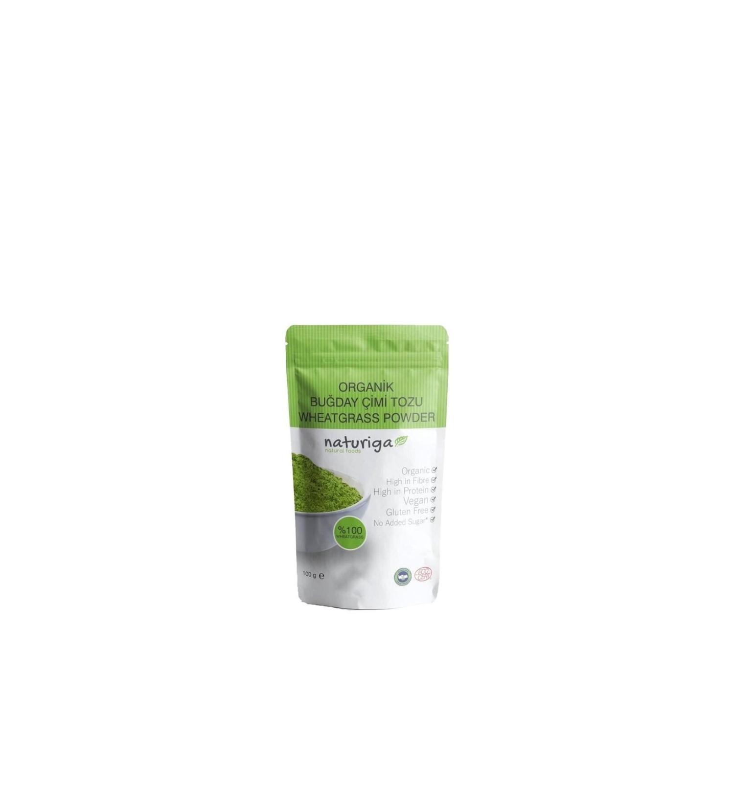 Naturiga Organic K Naturiga Organic Wheat Grass Powder 100 gr