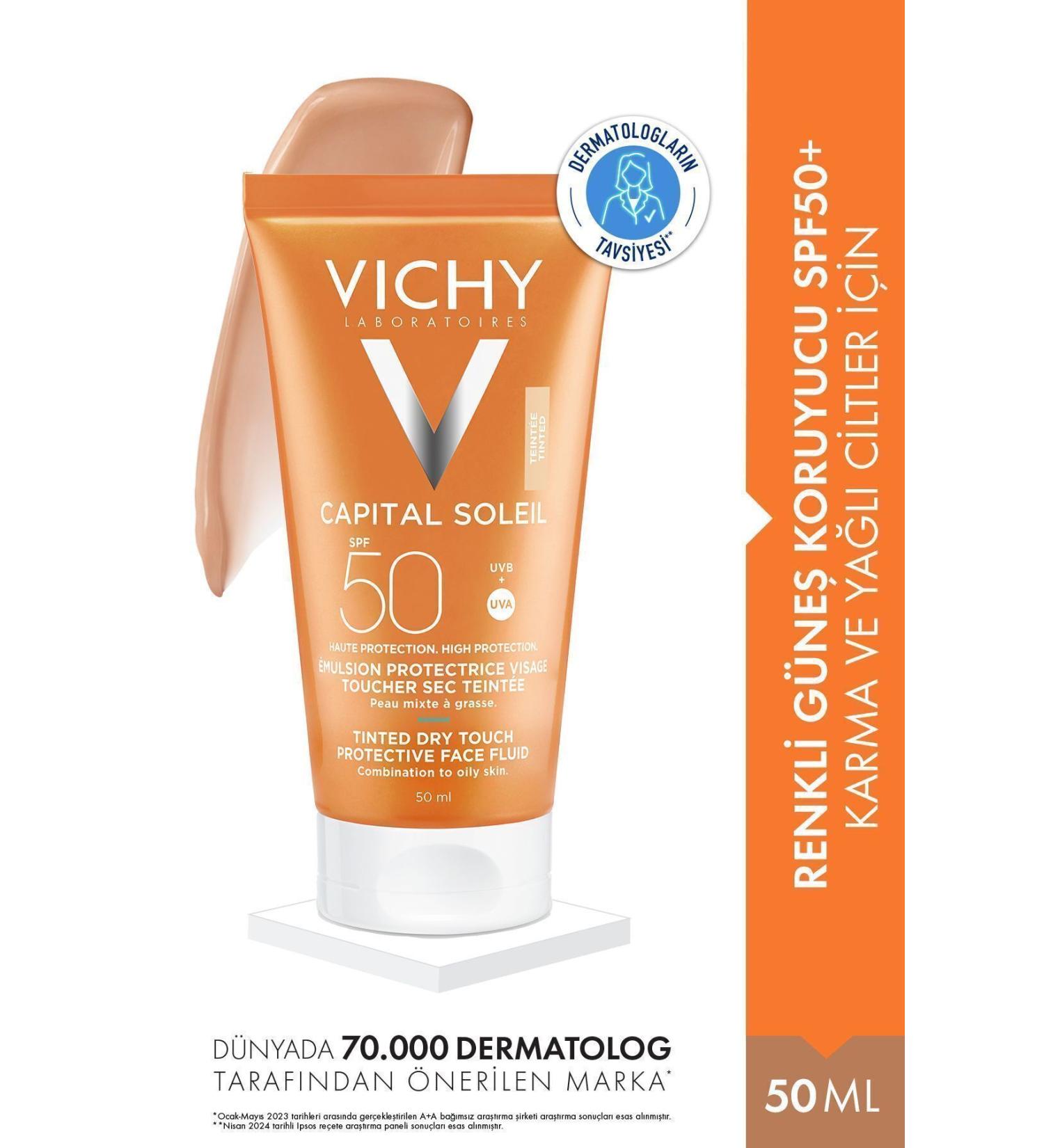 Vichy CAPITAL SOLE L BB TINTED SUNSCREEN SPF50 50ML DEMBA4775