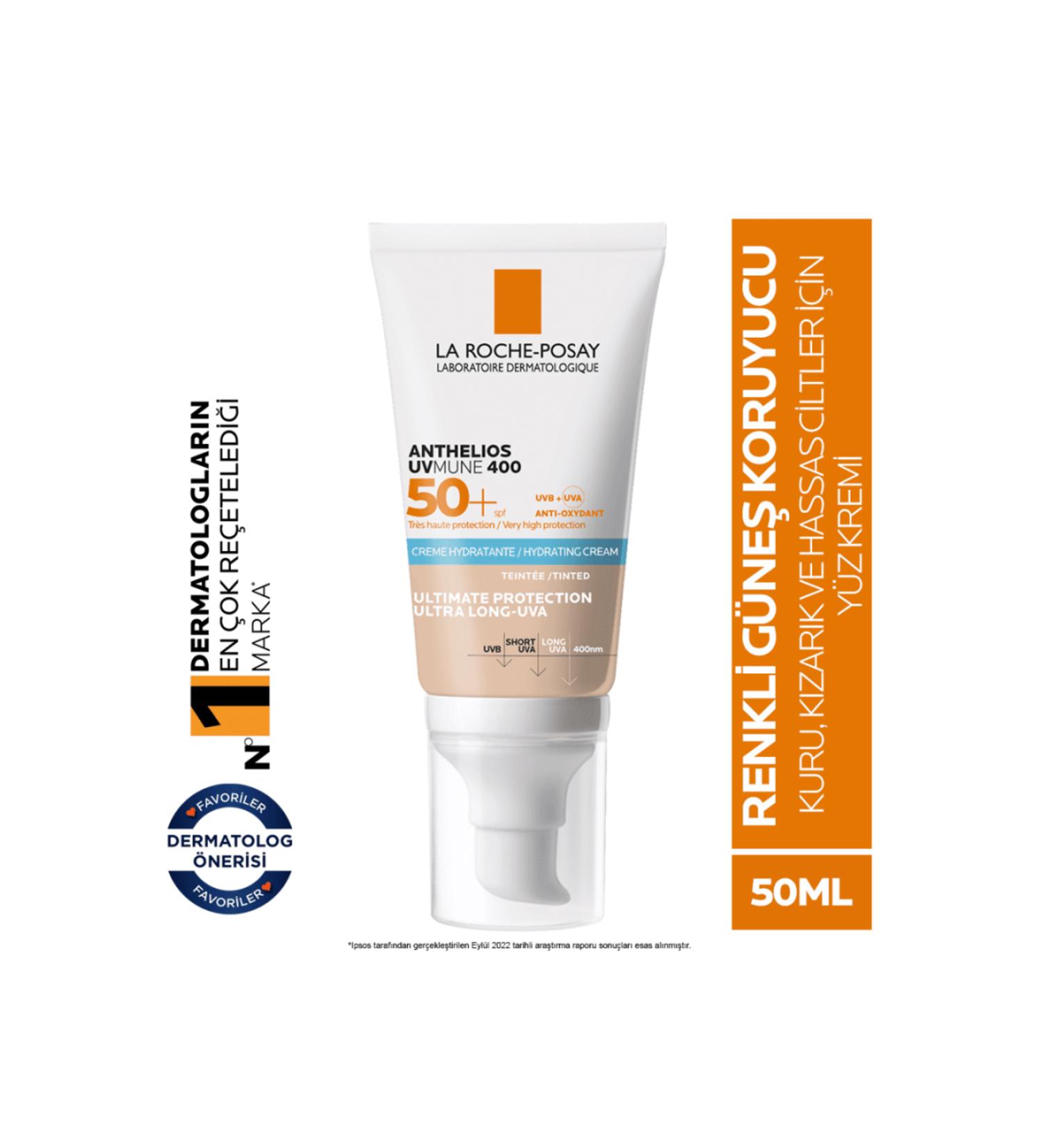 La Roche Posay Anthelios UVMune SPF50+ Moisturizing Tinted Sunscreen for All Skin Types - Carest Cosmetic - Buy Online on GoSupps.com