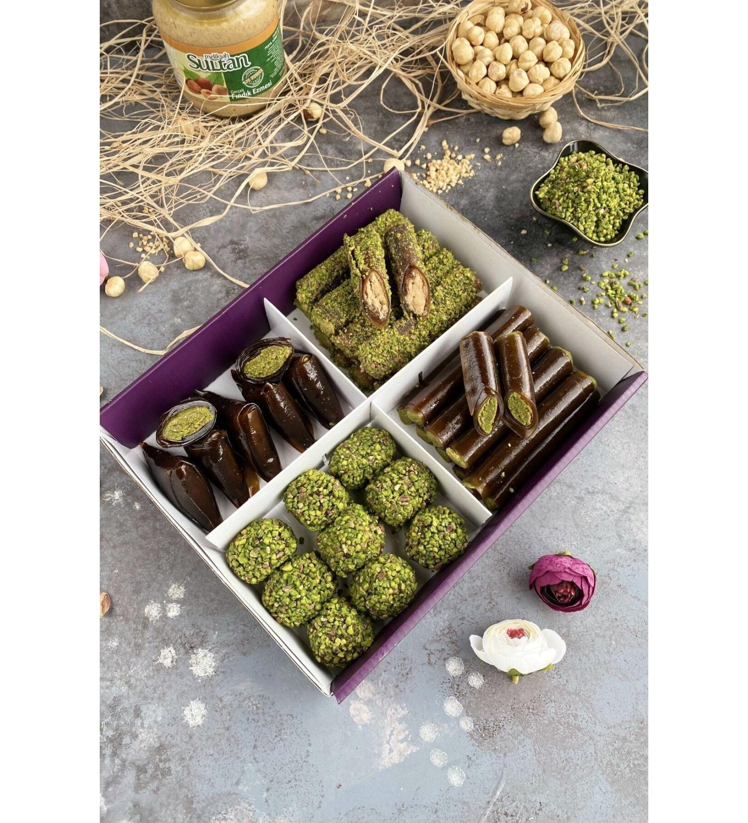 Sultan Pestil Mixed Pestil with Pistachio Package 1000 gr
