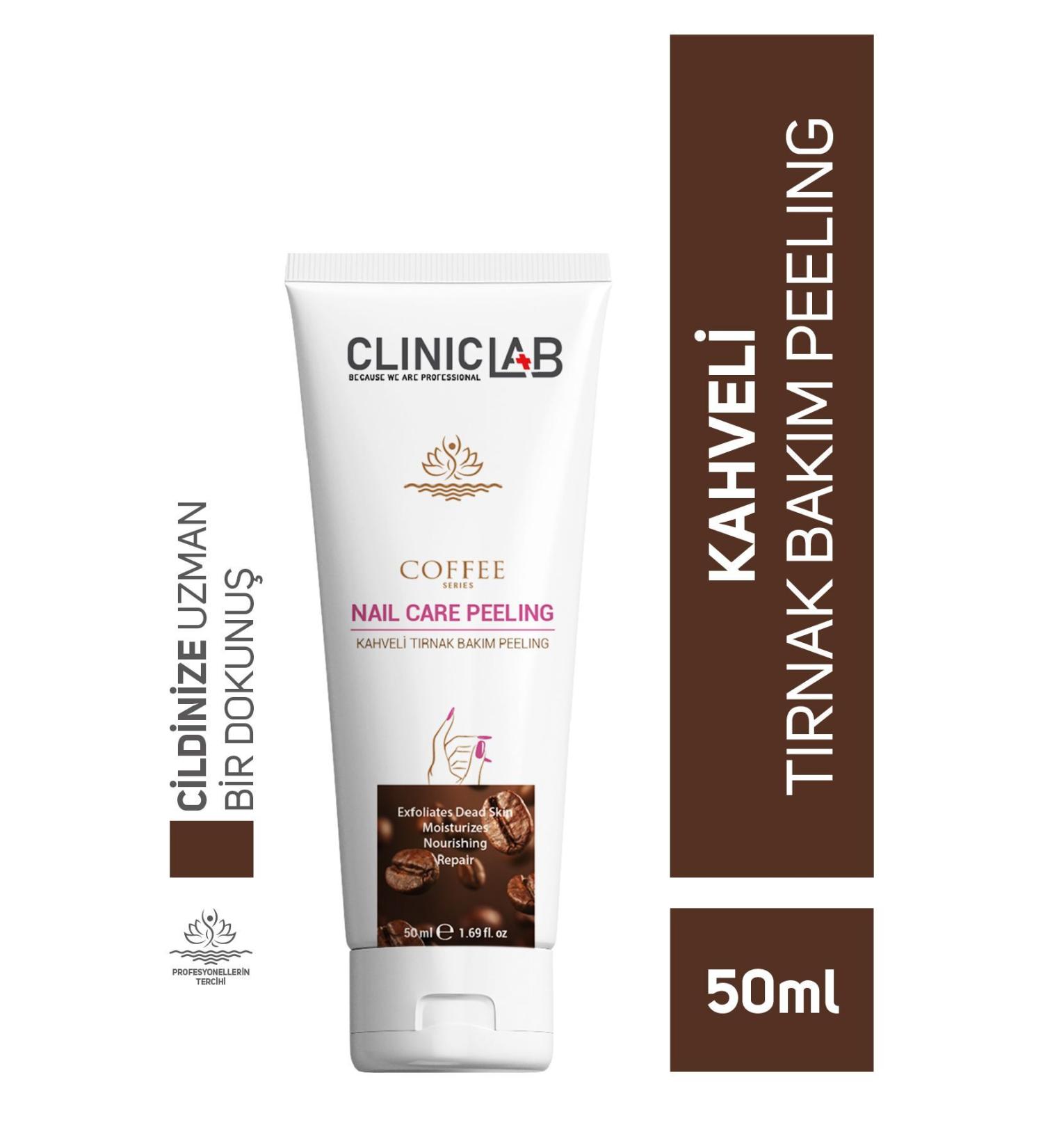 Cliniclab Coffee Nail Care Peeling Gel 50 ml - (Tube)