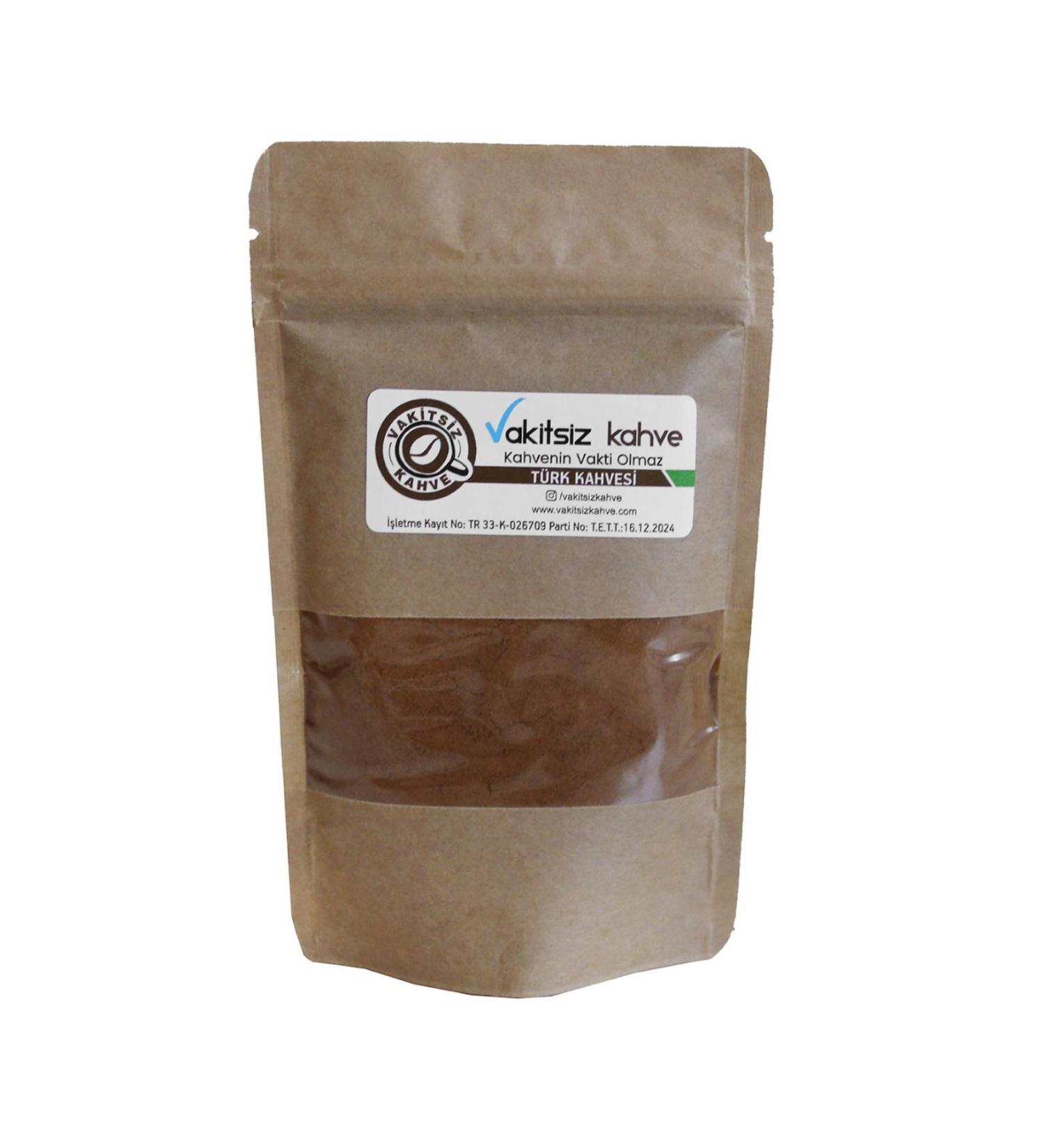 Timeless Coffee 100 gr X 10 Pieces Locked Package Turkish Coffee