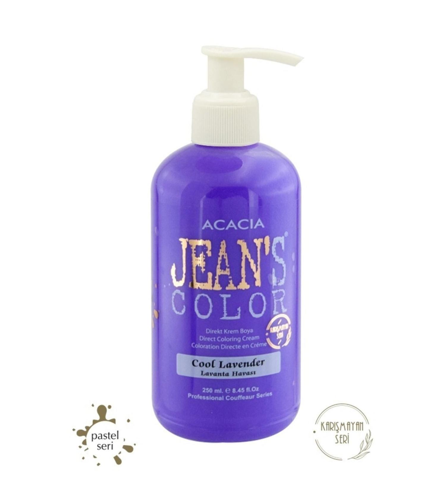Acacia Jean's Color Lavender Air 250 Ml.cool Lavender Pastel Ammonia-Free Balayage Color Hair Dye