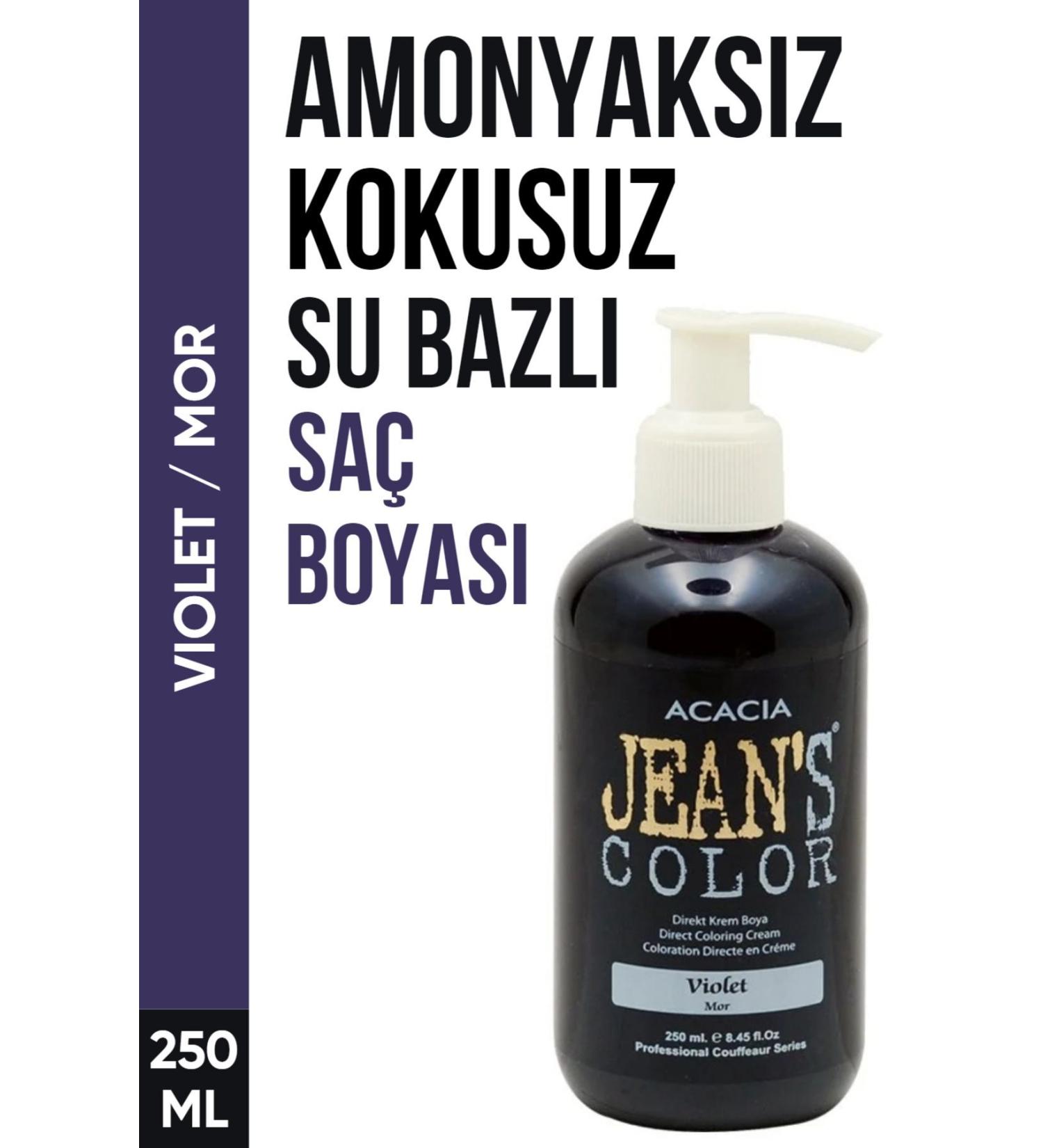 jeans color Ammonia Free Purple Color Hair Dye 250 Ml Odorless Water Based Violet Hair Dye - Buy Online on GoSupps.com