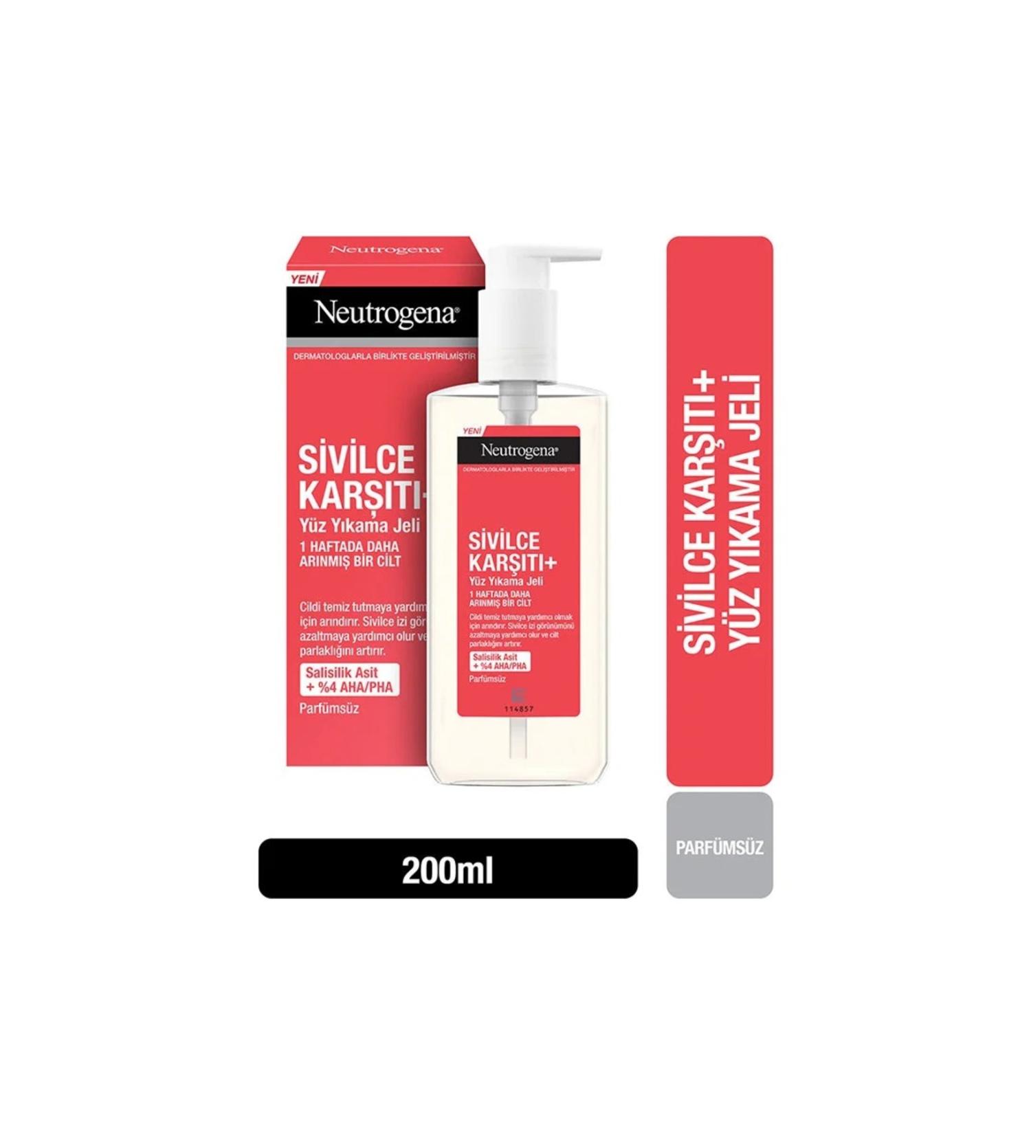 Neutrogena Anti-Acne Cleansing Gel 200 ml