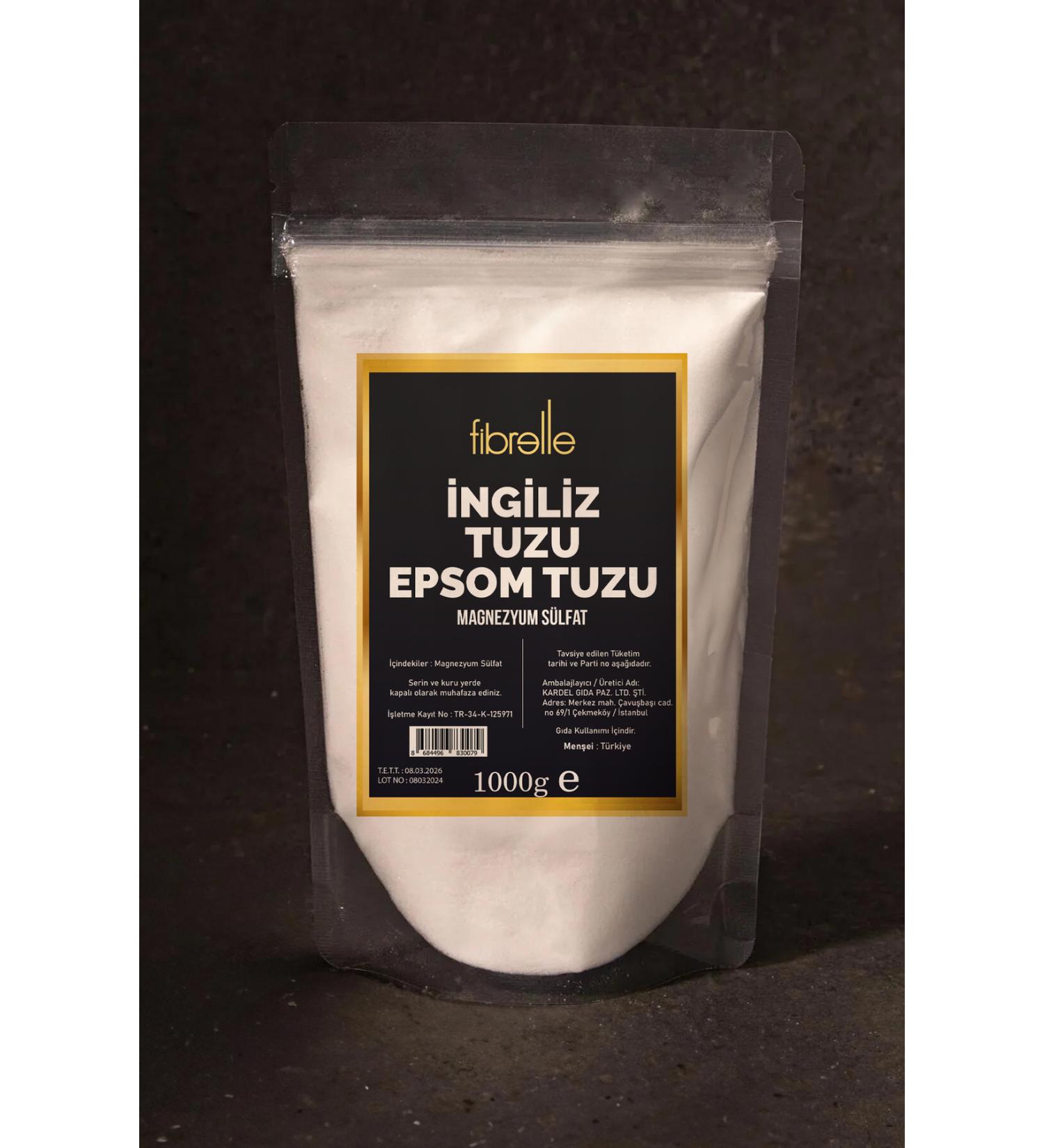 Fibrelle Epsom Salt 1kg(1000G) / No Additives