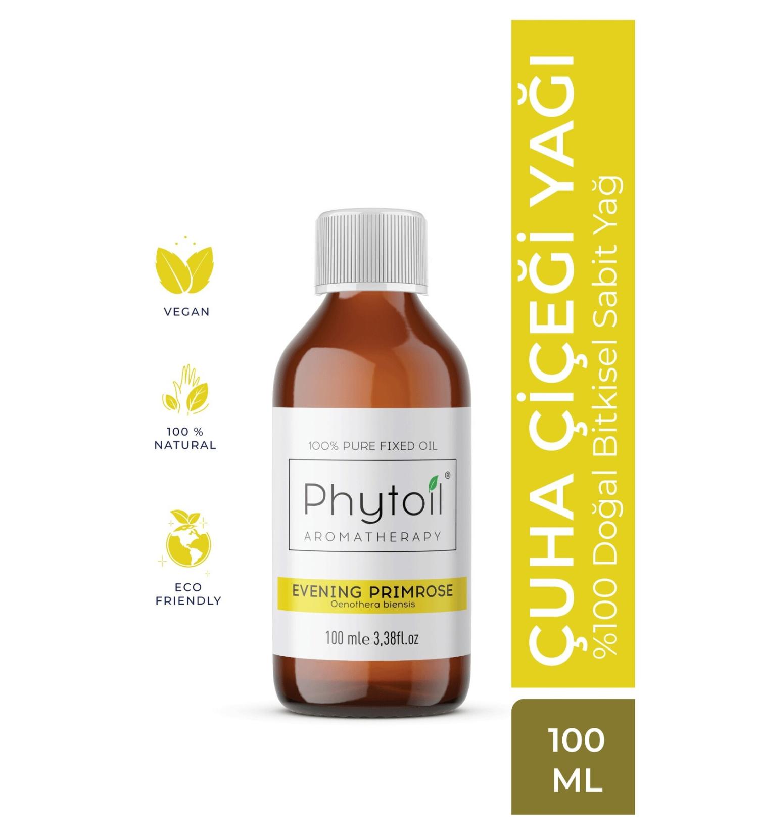 phytoil Organic Evening Primrose Oil - Evening Primrose 100 ml - Buy Online on GoSupps.com
