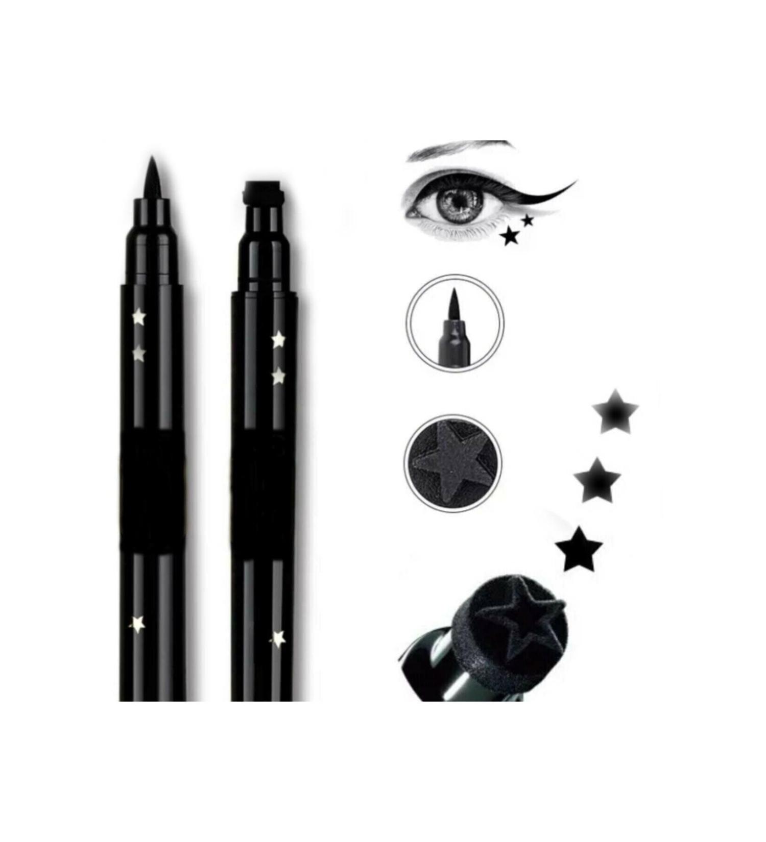 Cosmetichane Double Sided Star Patterned Pencil Eyeliner