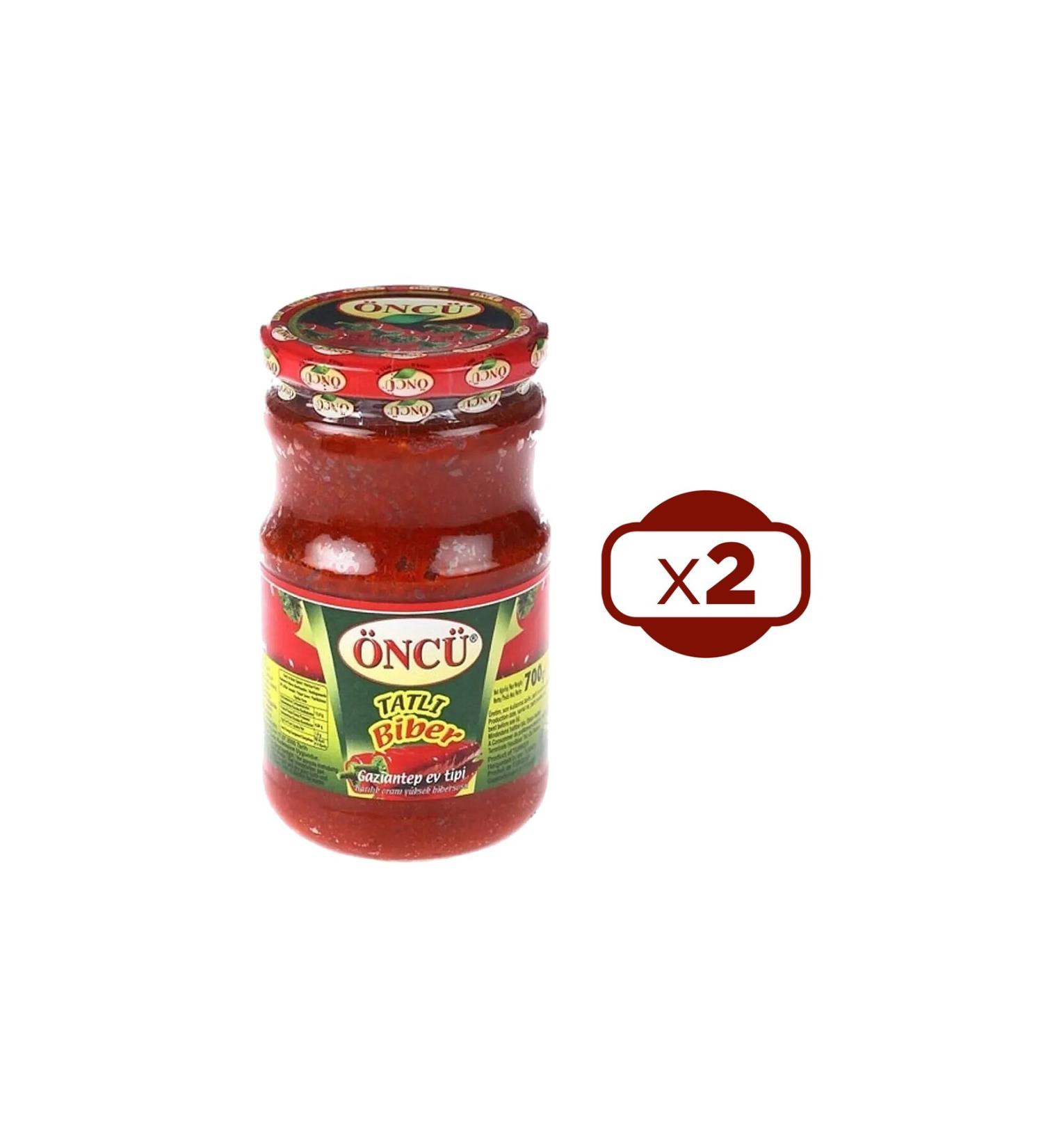nc Pepper Paste Tal 700 gr Glass x 2 Pieces