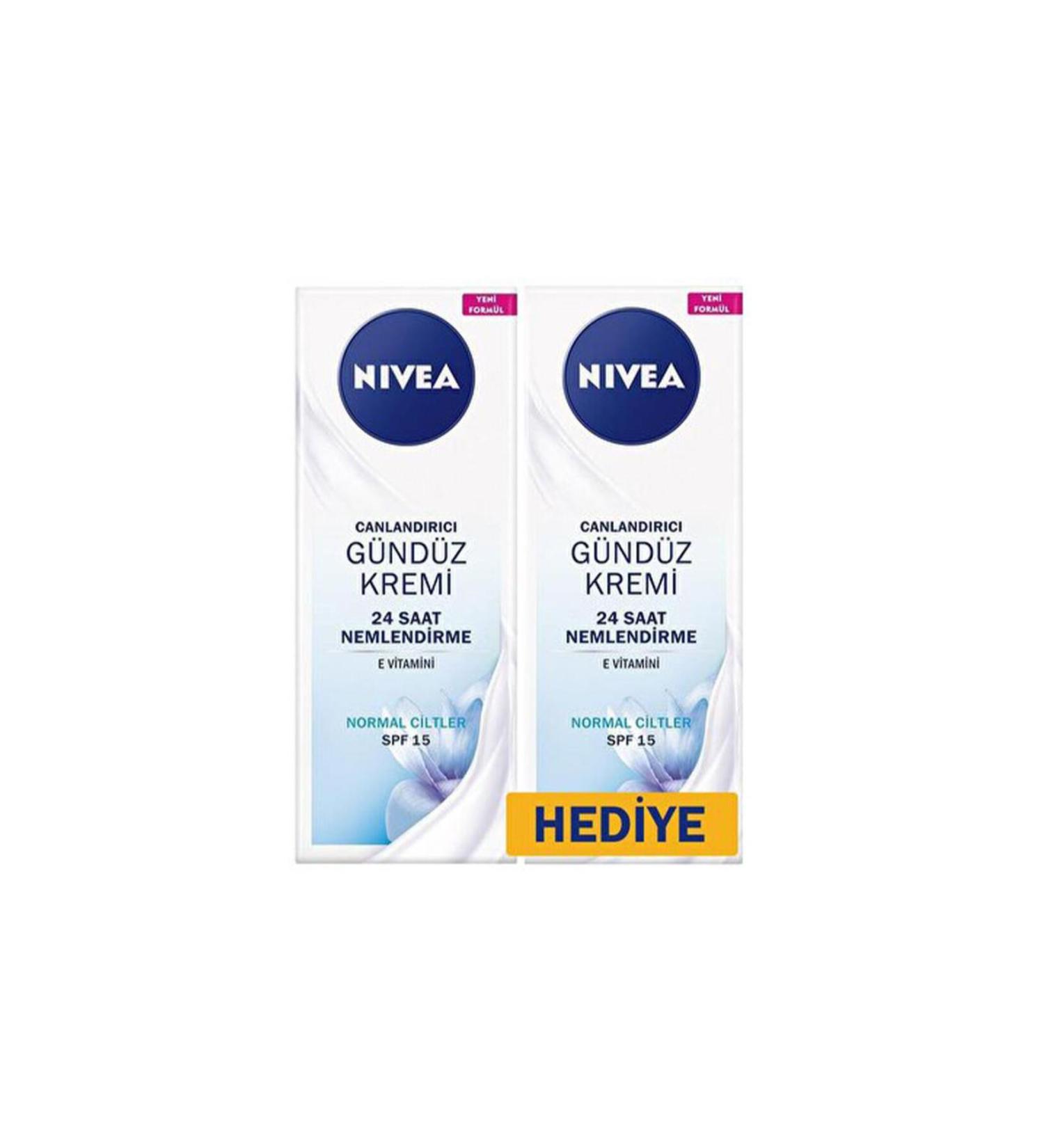 NIVEA N vea Visage Daily Moisture.cream 2 pack N/C