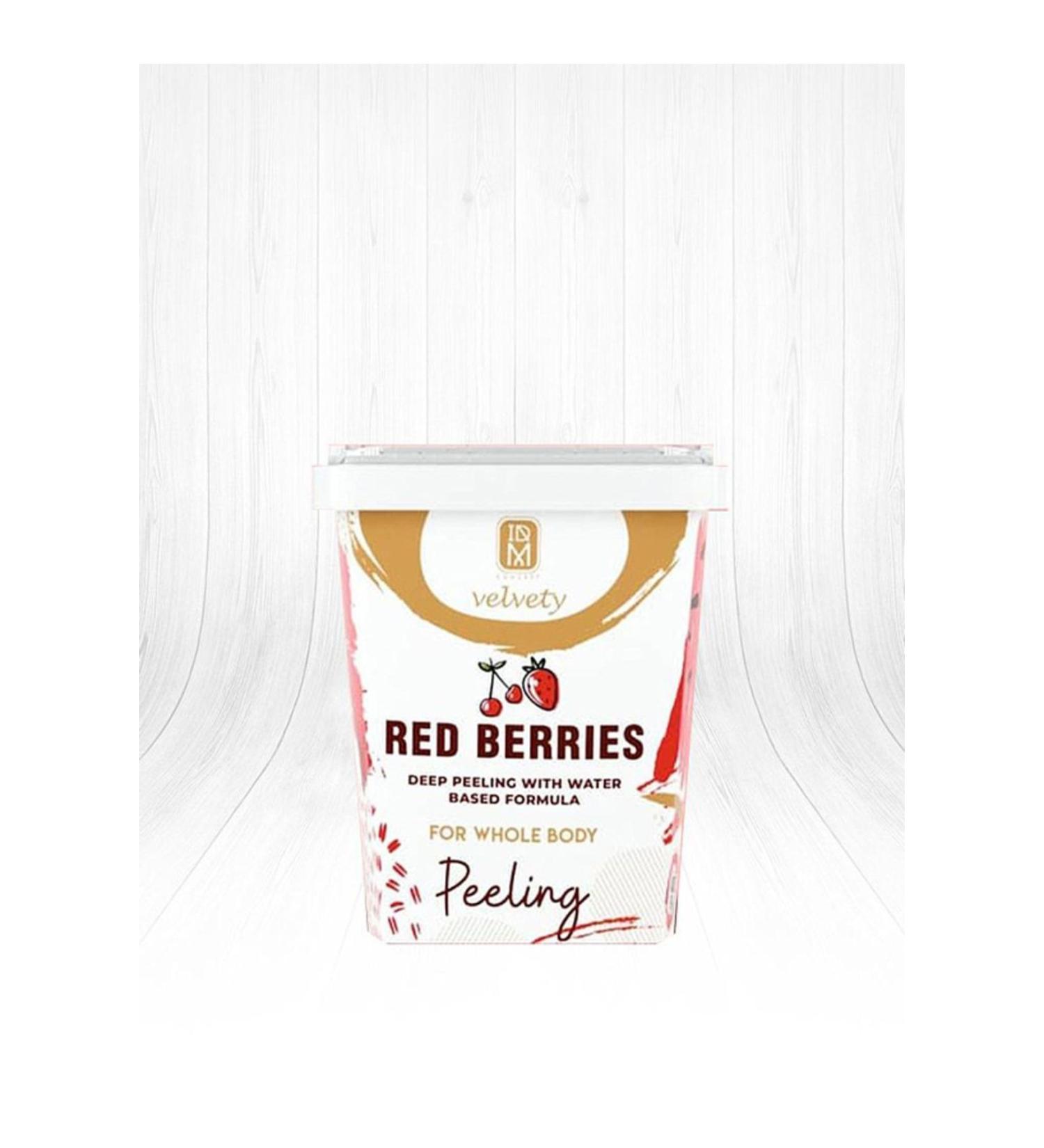 IDM Velvety Peeling - Red Berries - 400 Ml