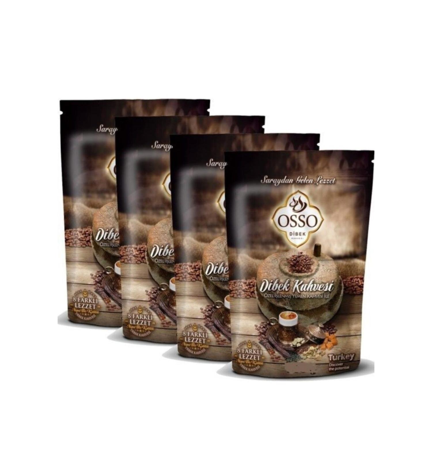 Osso 4 Pack Dibek Coffee 200gr X4