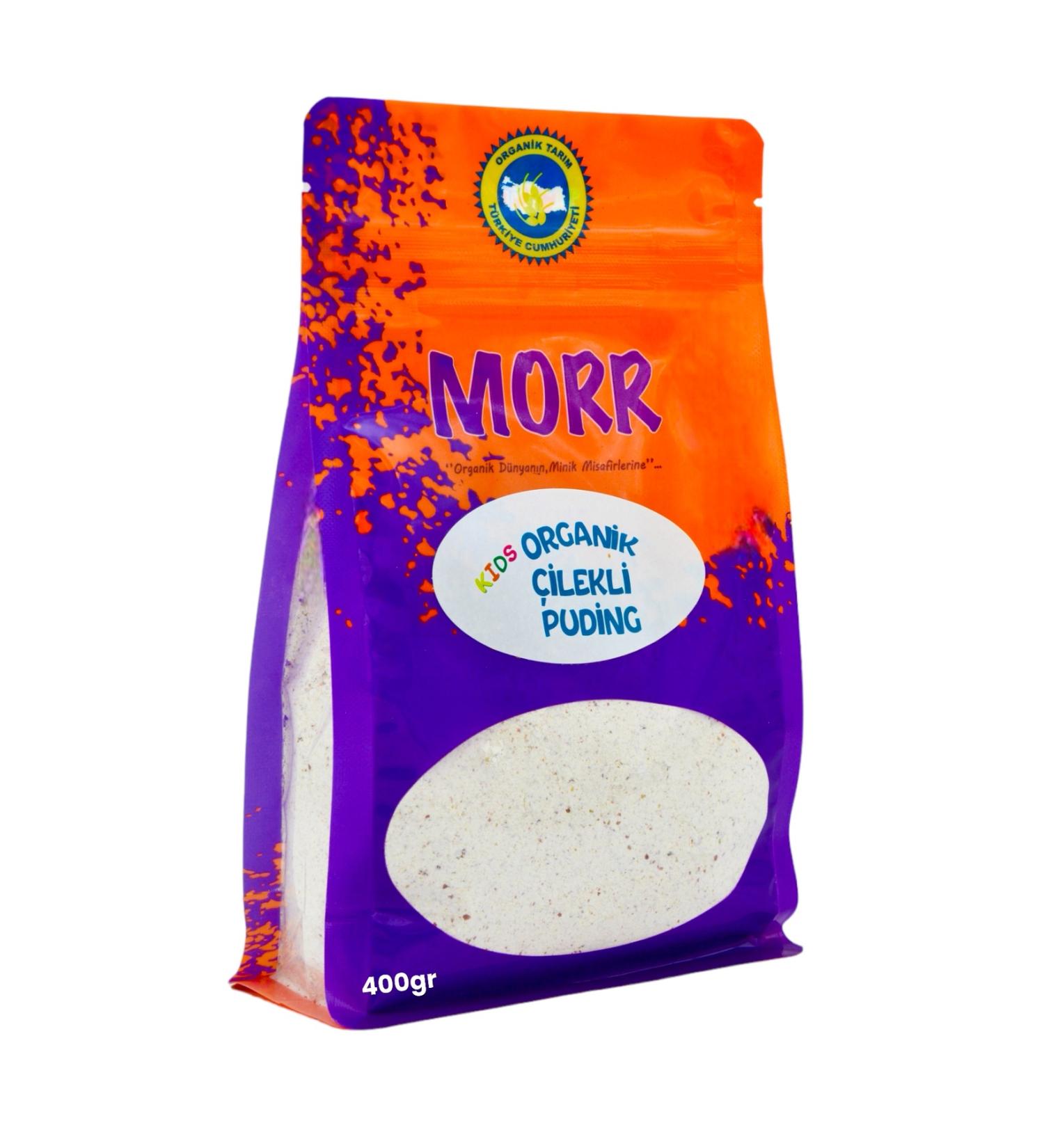 MORR ORGANIC Organic Strawberry Pudding 400gr