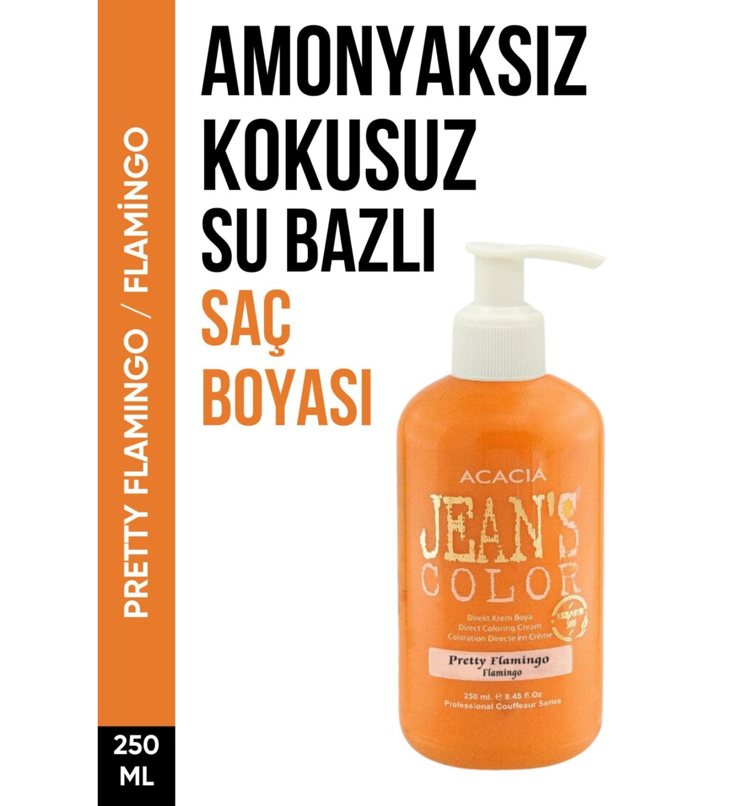 jeans color Ammonia Free Flamingo Color Hair Dye 250 Ml Odorless Water Based Pretty Flamingo Hair Dye - Buy Online on GoSupps.com