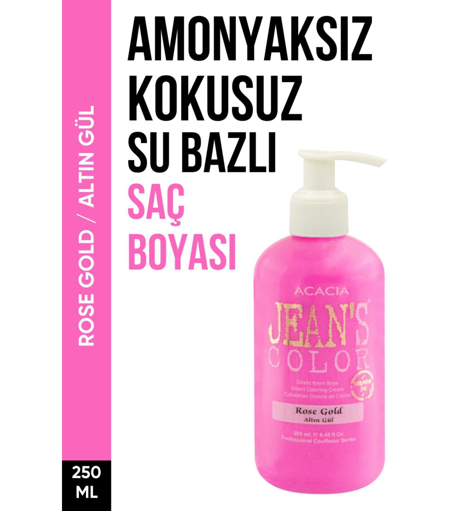 jeans color Ammonia Free Golden Rose Color Hair Dye 250 Ml Odorless Water Based Rose Gold Hair Dye - Buy Online on GoSupps.com