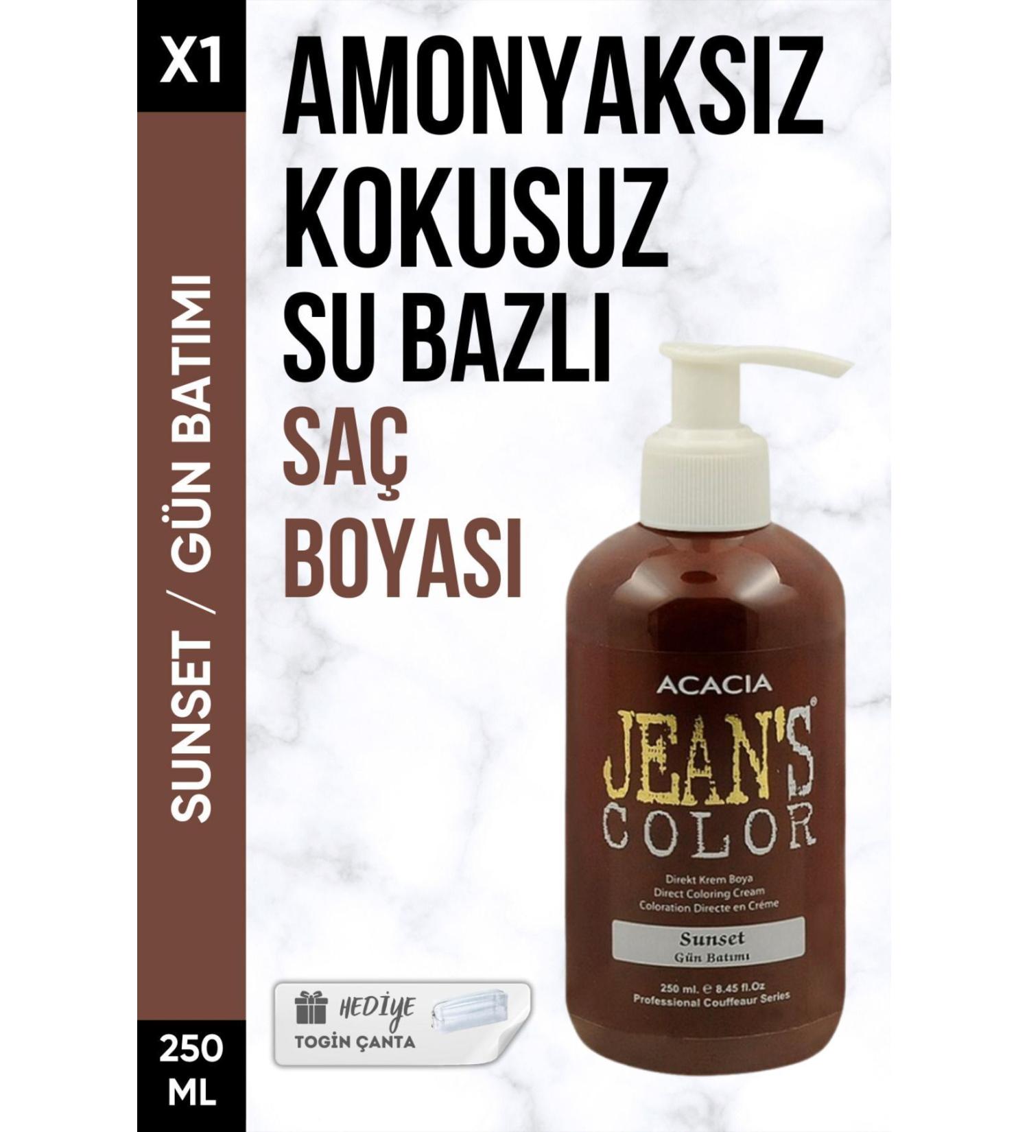 Acacia Ammonia Free Sunset Color Hair Dye 250 ml X1 Piece Togin Bag Gift - Buy Online on GoSupps.com