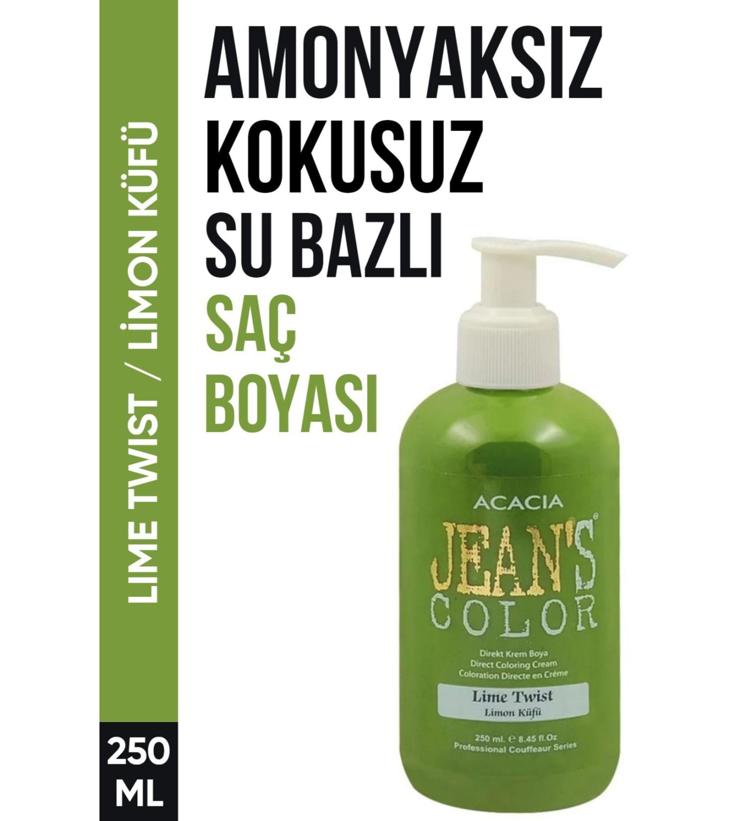 jeans color Ammonia-Free Lemon Mold Colored Hair Dye 250 Ml Odorless Water Based Lime Twist Hair Dye - Buy Online on GoSupps.com