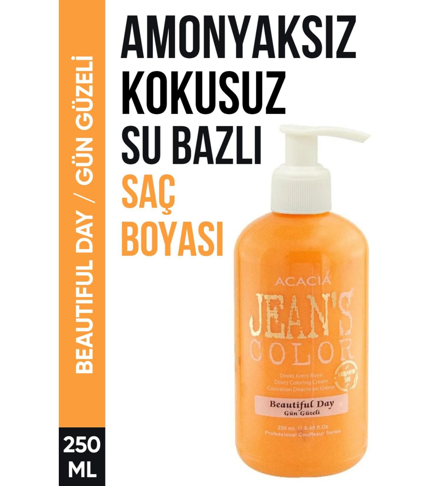 jeans color Ammonia-Free Beautiful Day Hair Dye 250 Ml Odorless Water Based Beautiful Day Hair Dye - Buy Online on GoSupps.com