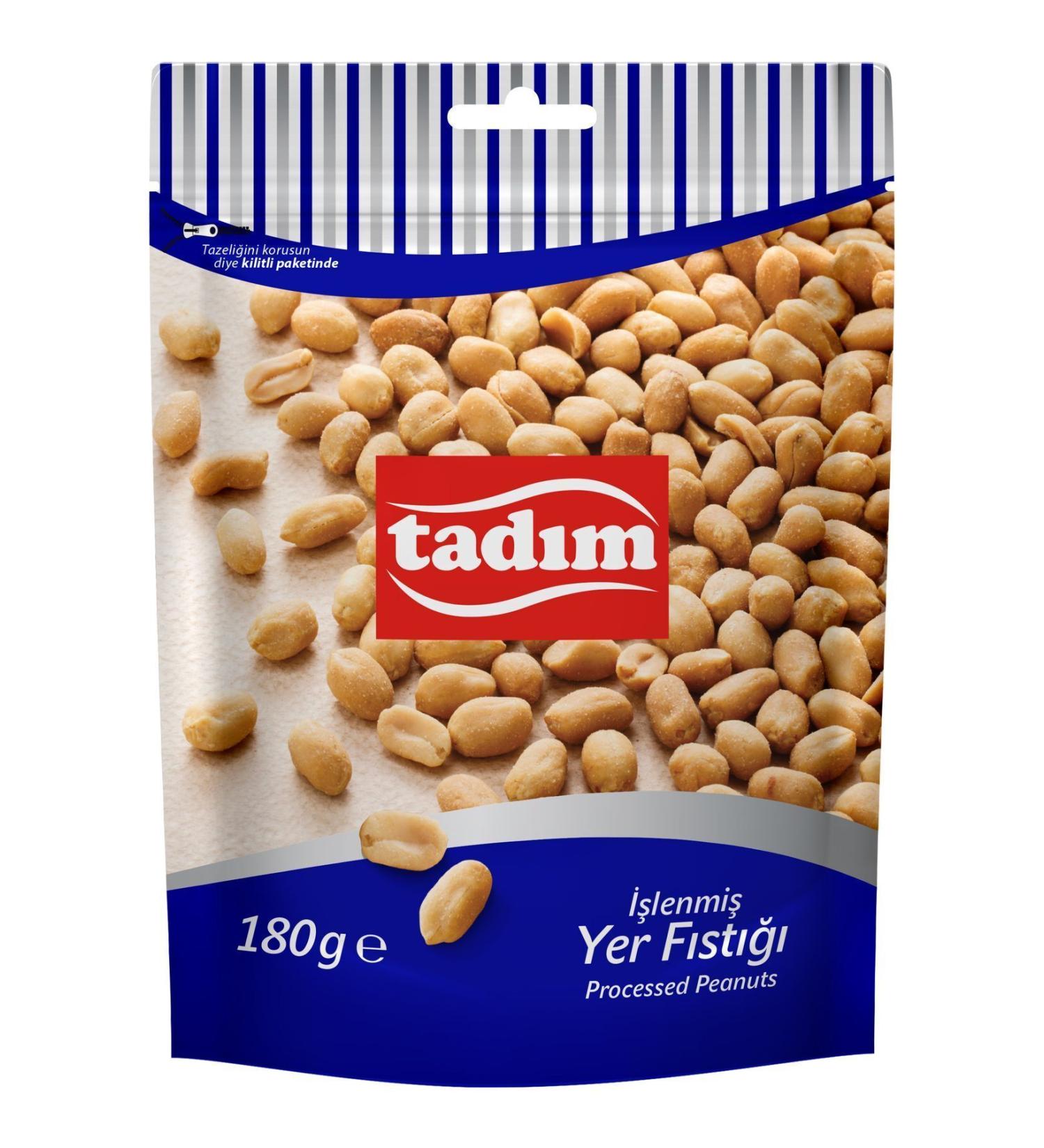 Tad m TADIM PROCESSED PEANUTS 180gr X 12 PIECES