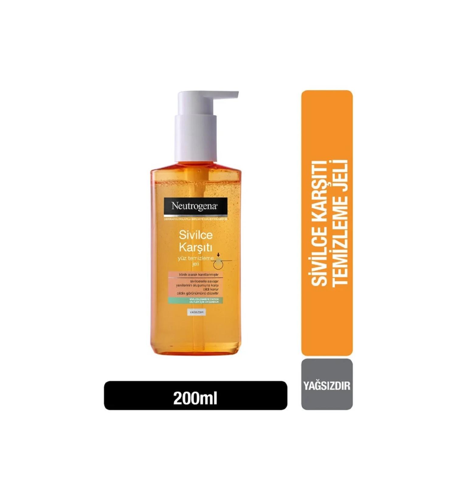 Neutrogena Anti-Acne Facial Cleansing Gel 200 ml