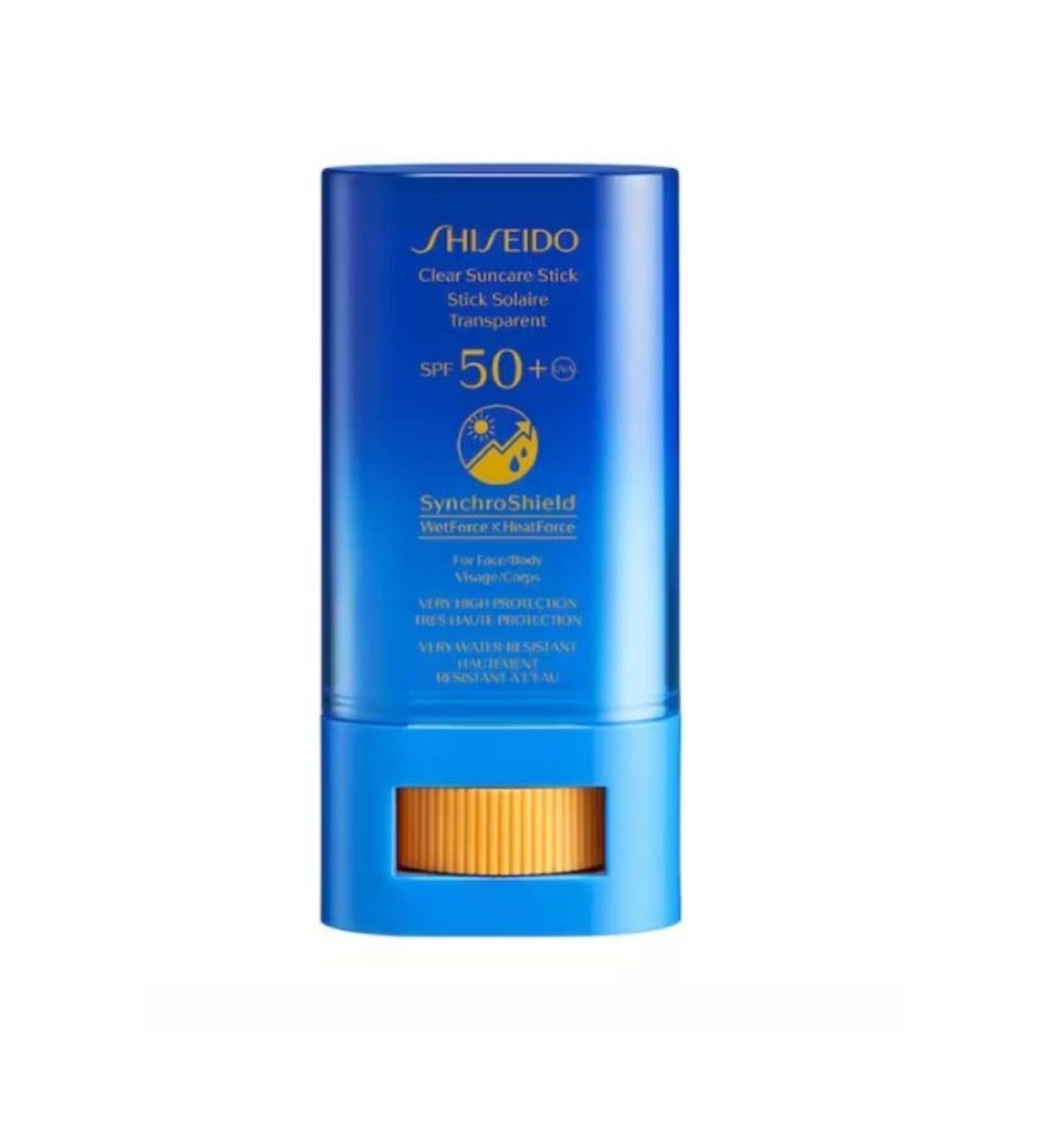 Shiseido Clear Suncare Stick SPF50+ - Buy Online on GoSupps.com