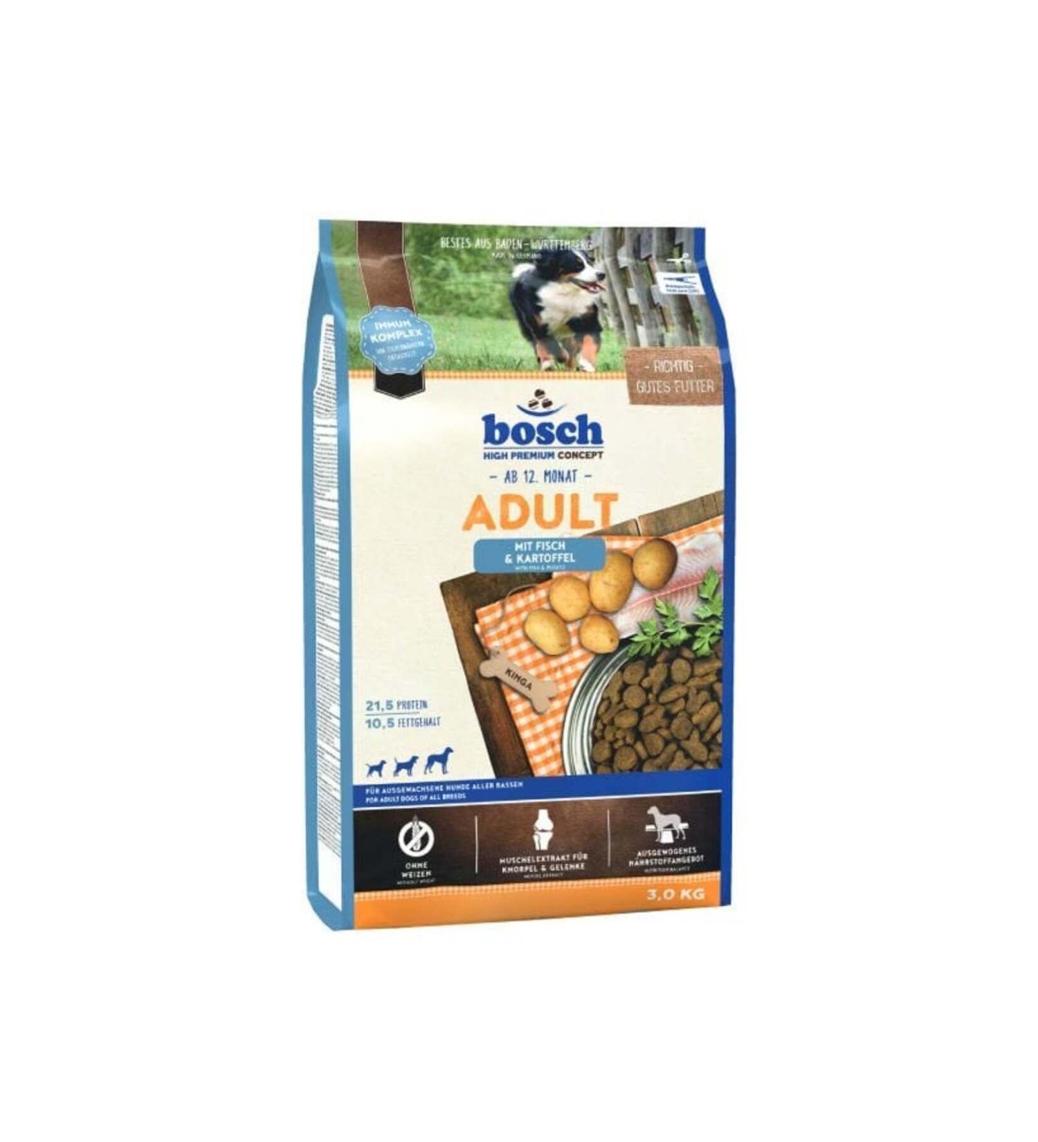 Bosch Salmon and Potato Grain-Free Adult Dog Food 3 Kg
