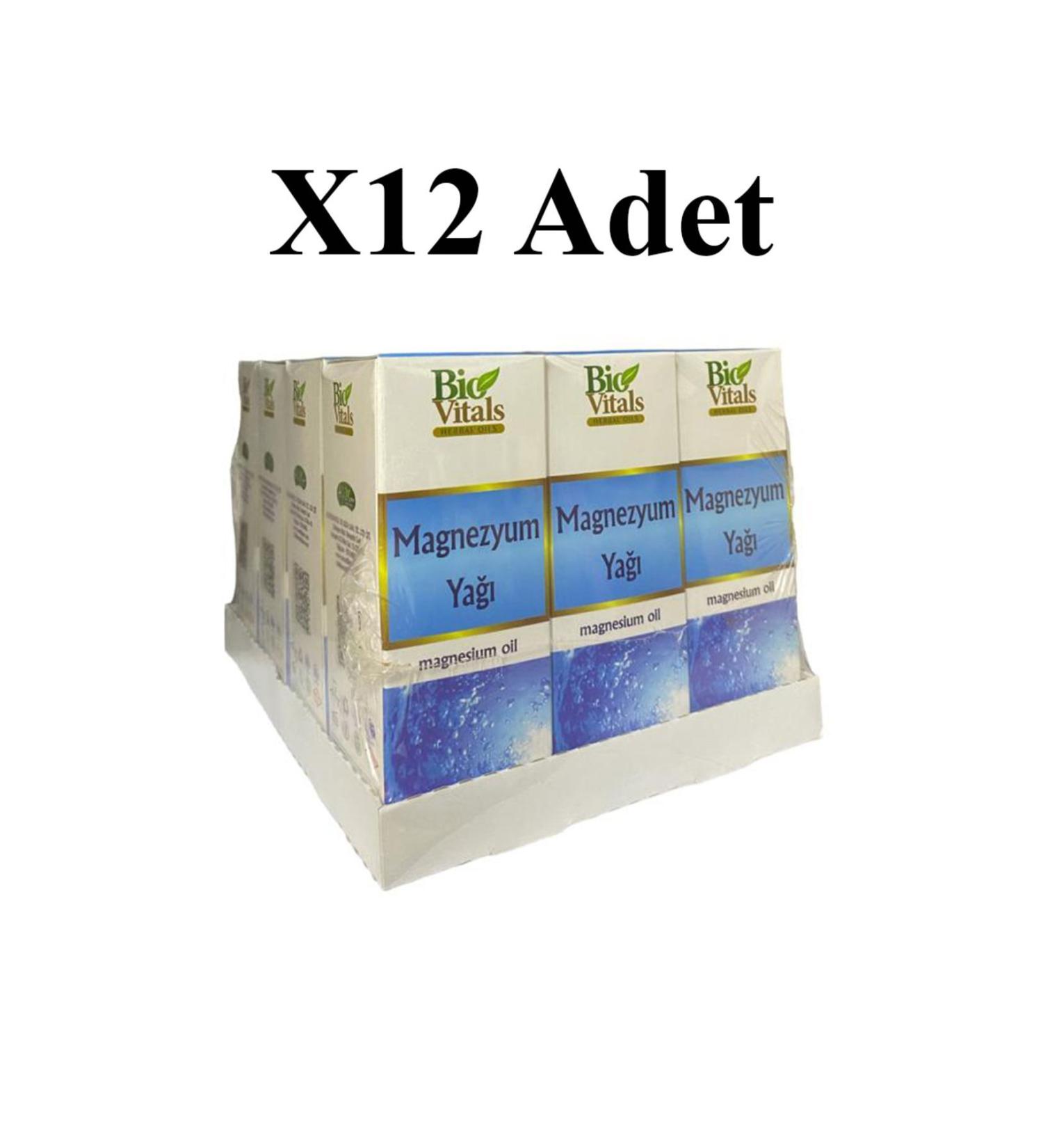 Bio Vitals Magnesium Oil 50 ml*12 Pieces