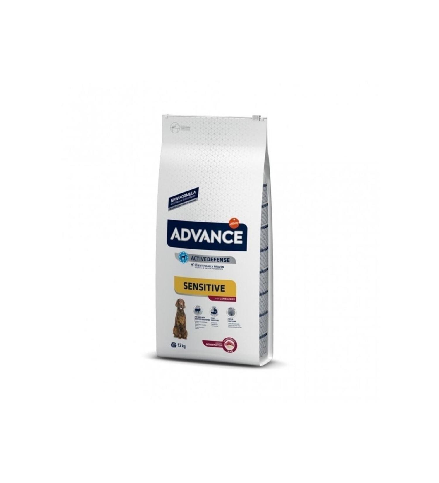 Advance Dog Sensitive Lamb & Rice 12 Kg