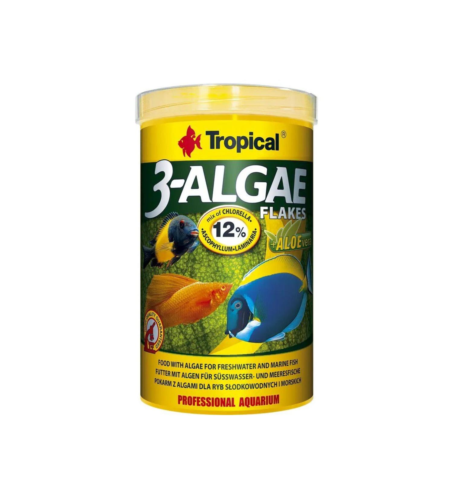Tropical 77166-3 Algae Flakes 1000ml/200g