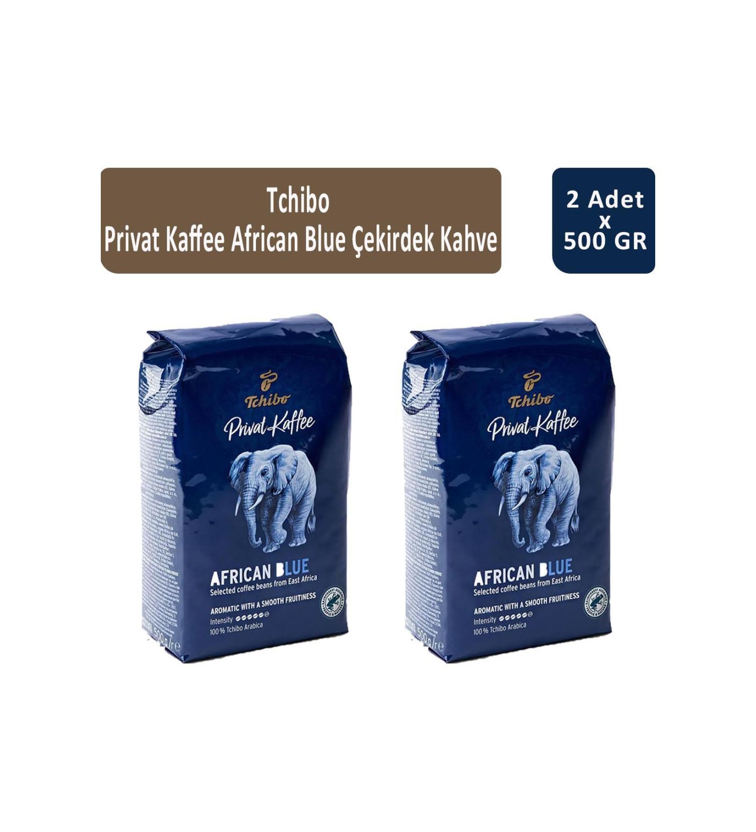 Tchibo Privat African Blue Filter Coffee 500 gr x 2 Pieces - Buy Online on GoSupps.com