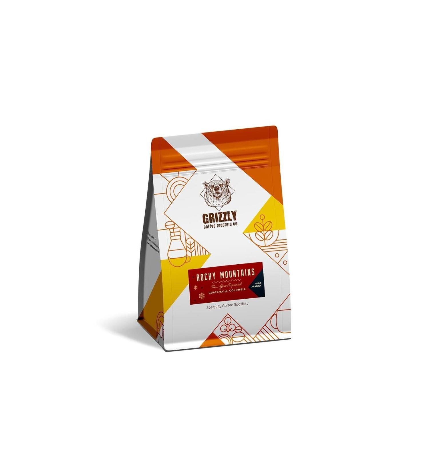 Grizzly Coffee Roasters Rocky Mountains Blend 250 Gr.