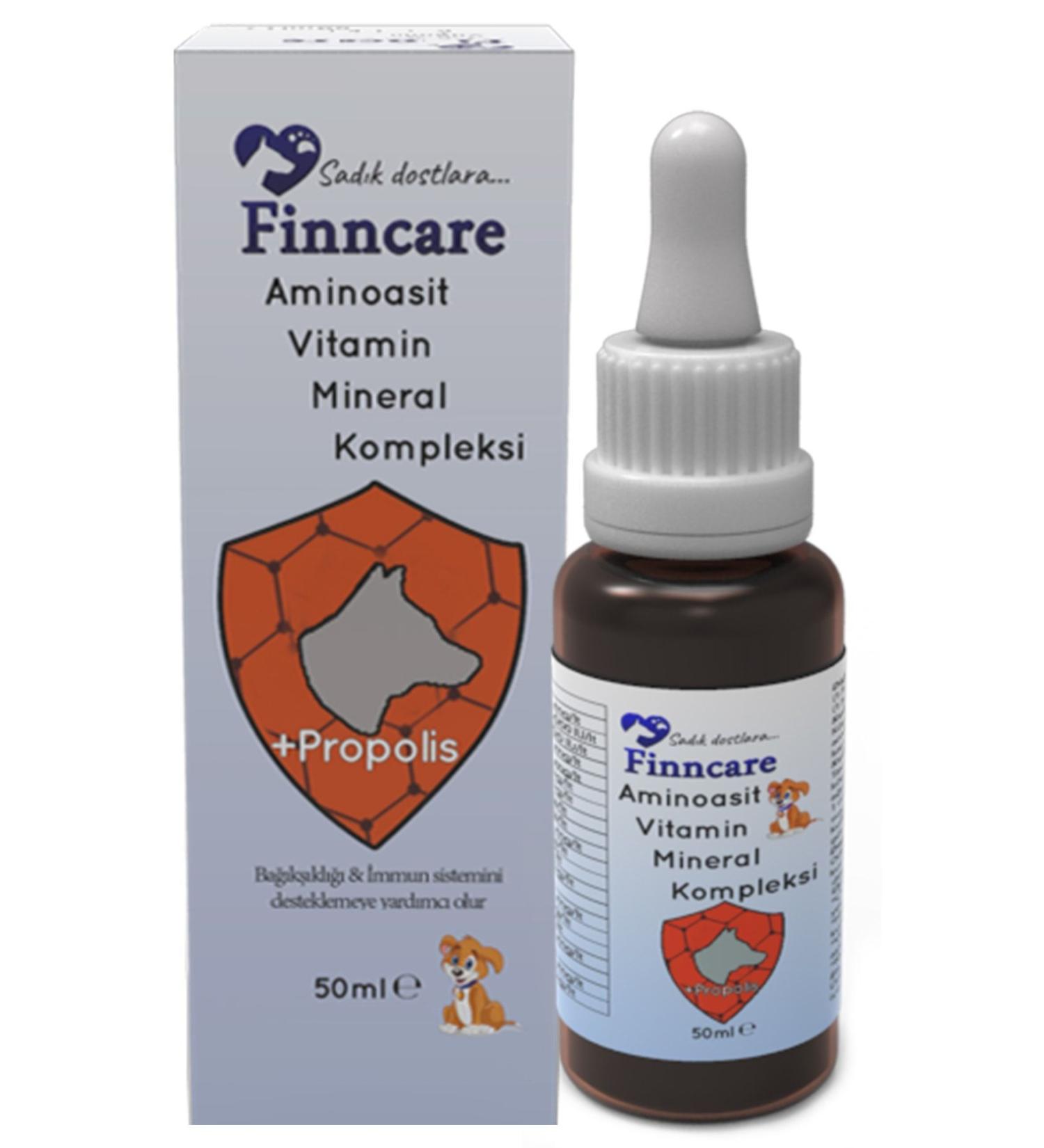 FINNCARE Amino Acid Vitamin Mineral Complex for Cats Dogs and Birds