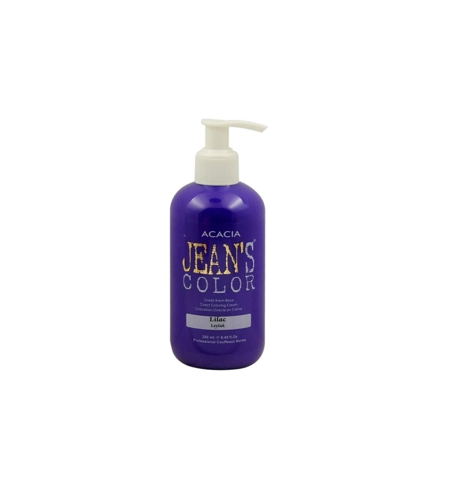 Acacia Jean's Color Lilac Lilac Direct Cream Hair Dye 250ml