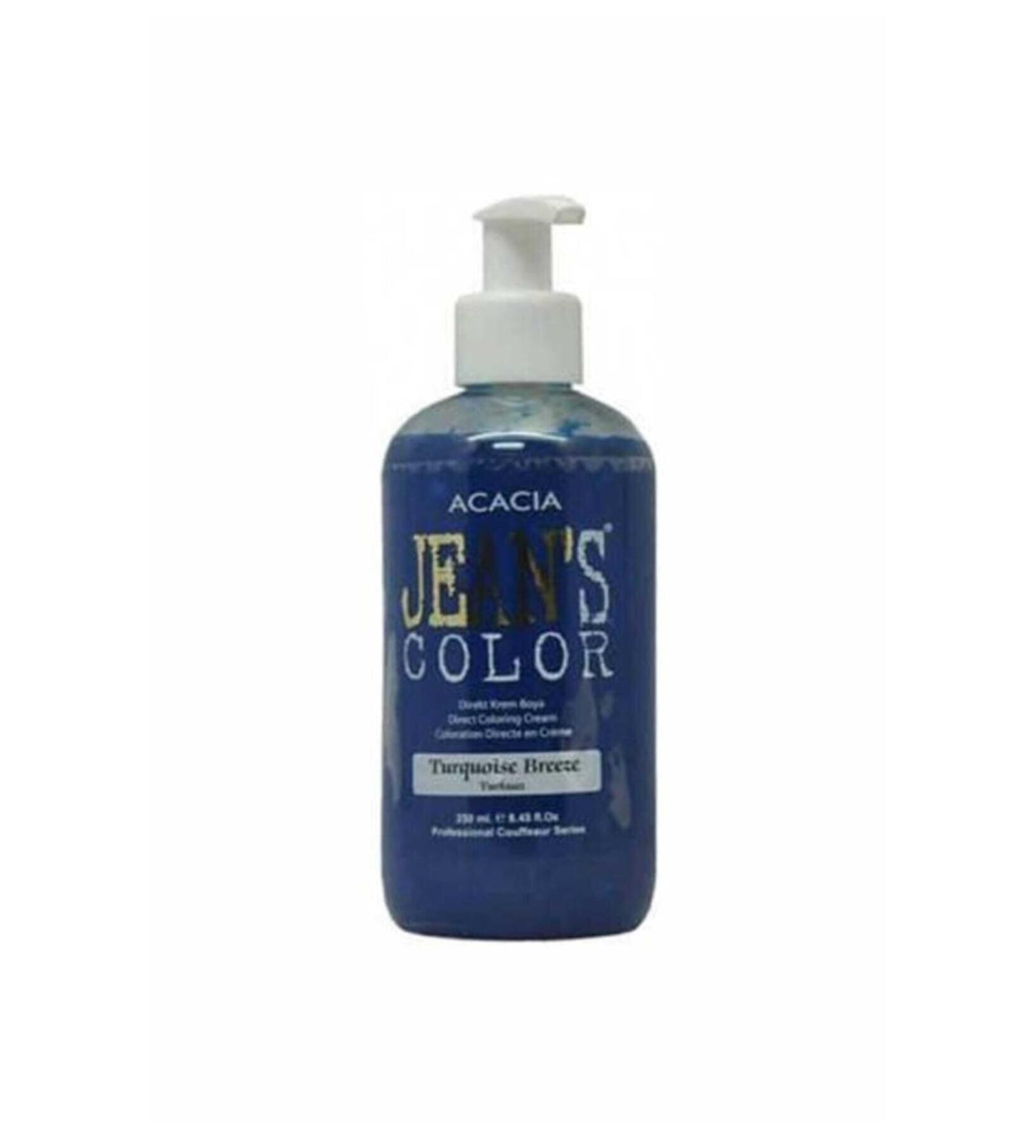 Acacia Hair Dye Jean's Color Hair Dye Turquoise 250 ml 8680114782614