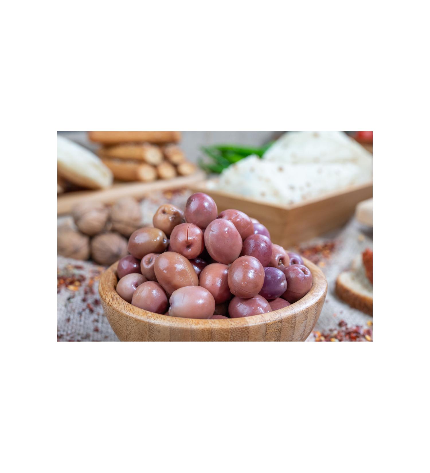 FT ALLATURKA TASTES Pink Scratched Olives (500 GR)