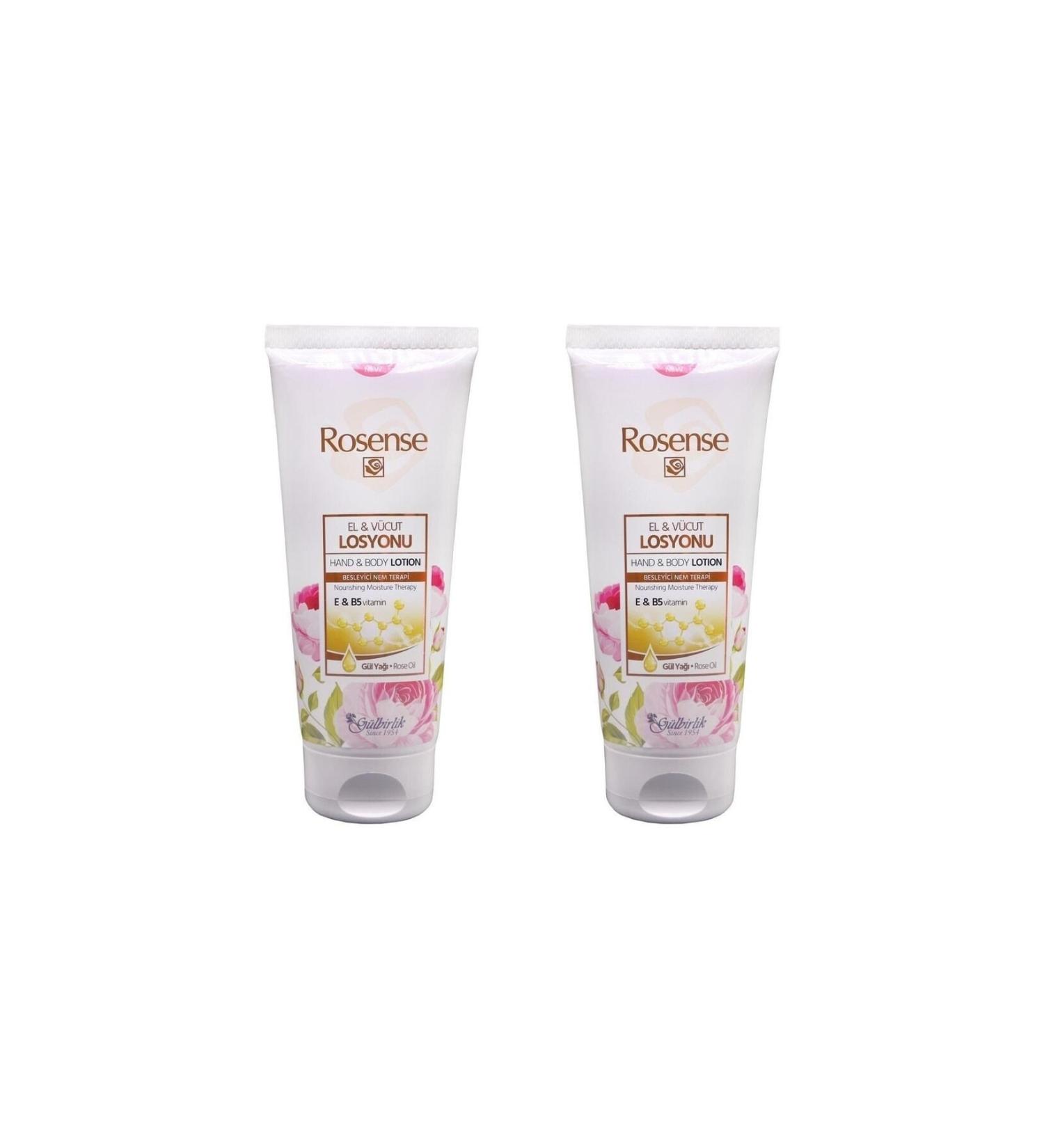 Rosense Hand Body Lotion 200 Ml 2 Pieces