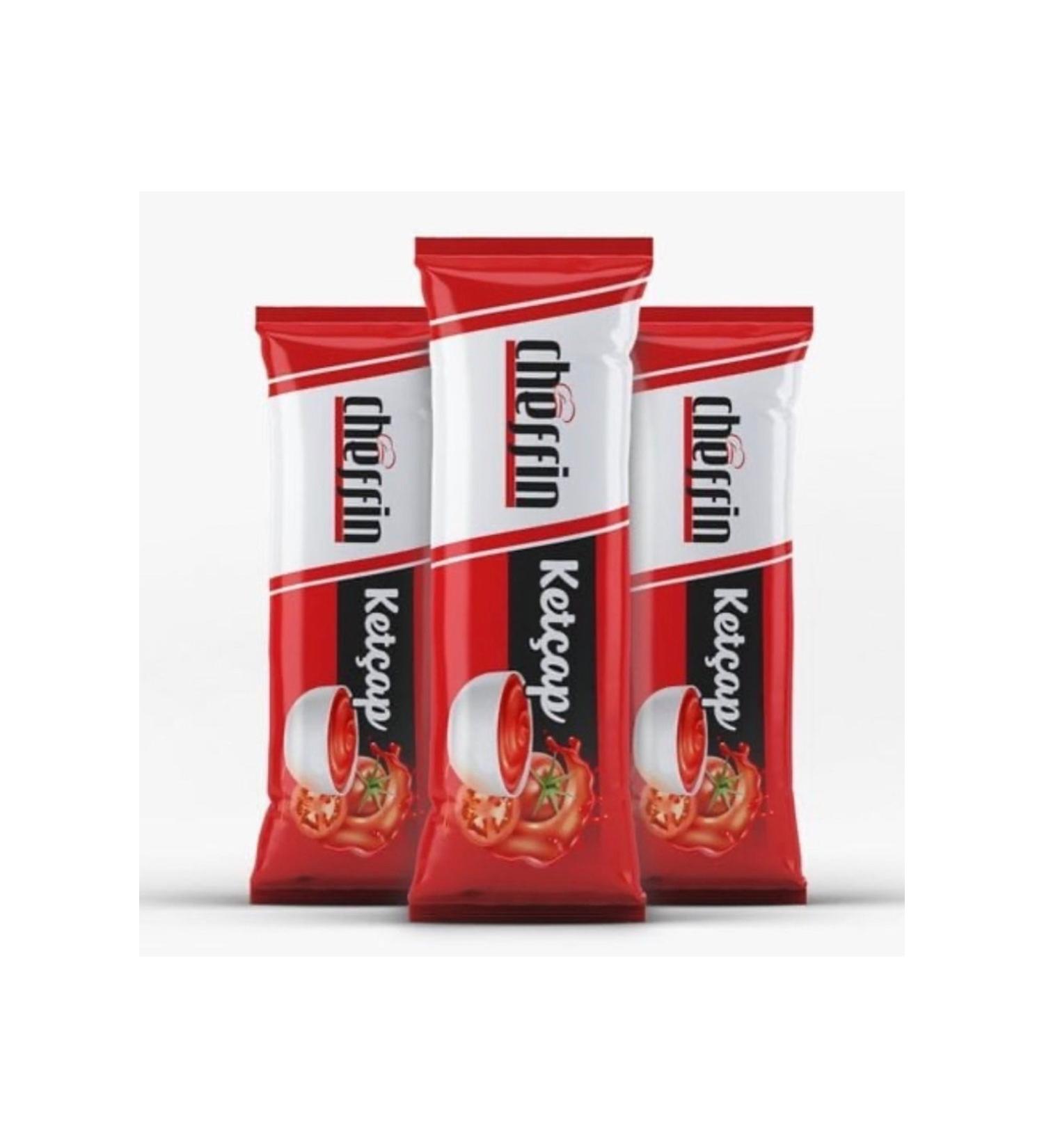 cheffin CHEFF N STICK KETCHUP 9 GR (252 Pieces)