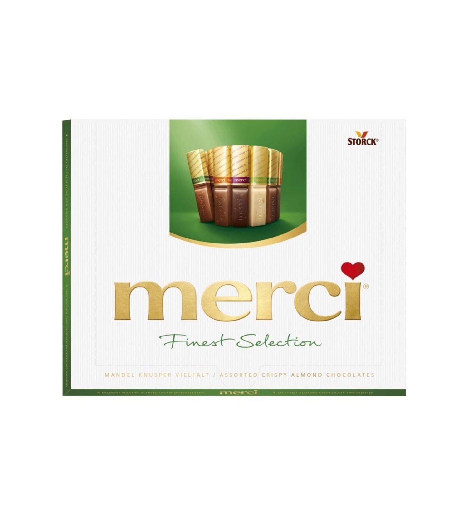 Storck Merci Finest Selection Crispy 200gr New Packaging