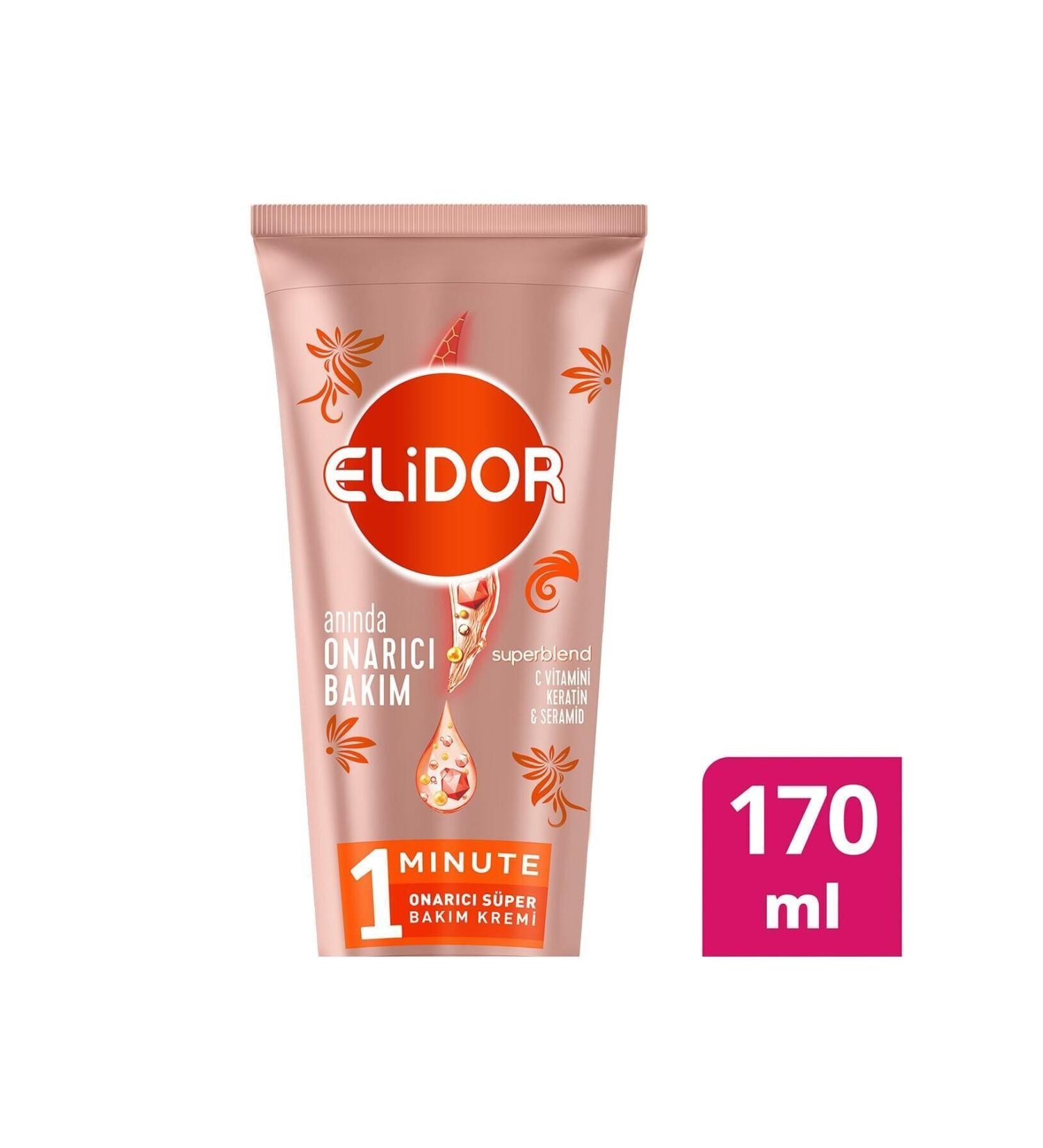 Elidor Superblend 1 Minute Repair Super Hair Care Conditioner Instant Repair Care 170 ml - Buy Online on GoSupps.com