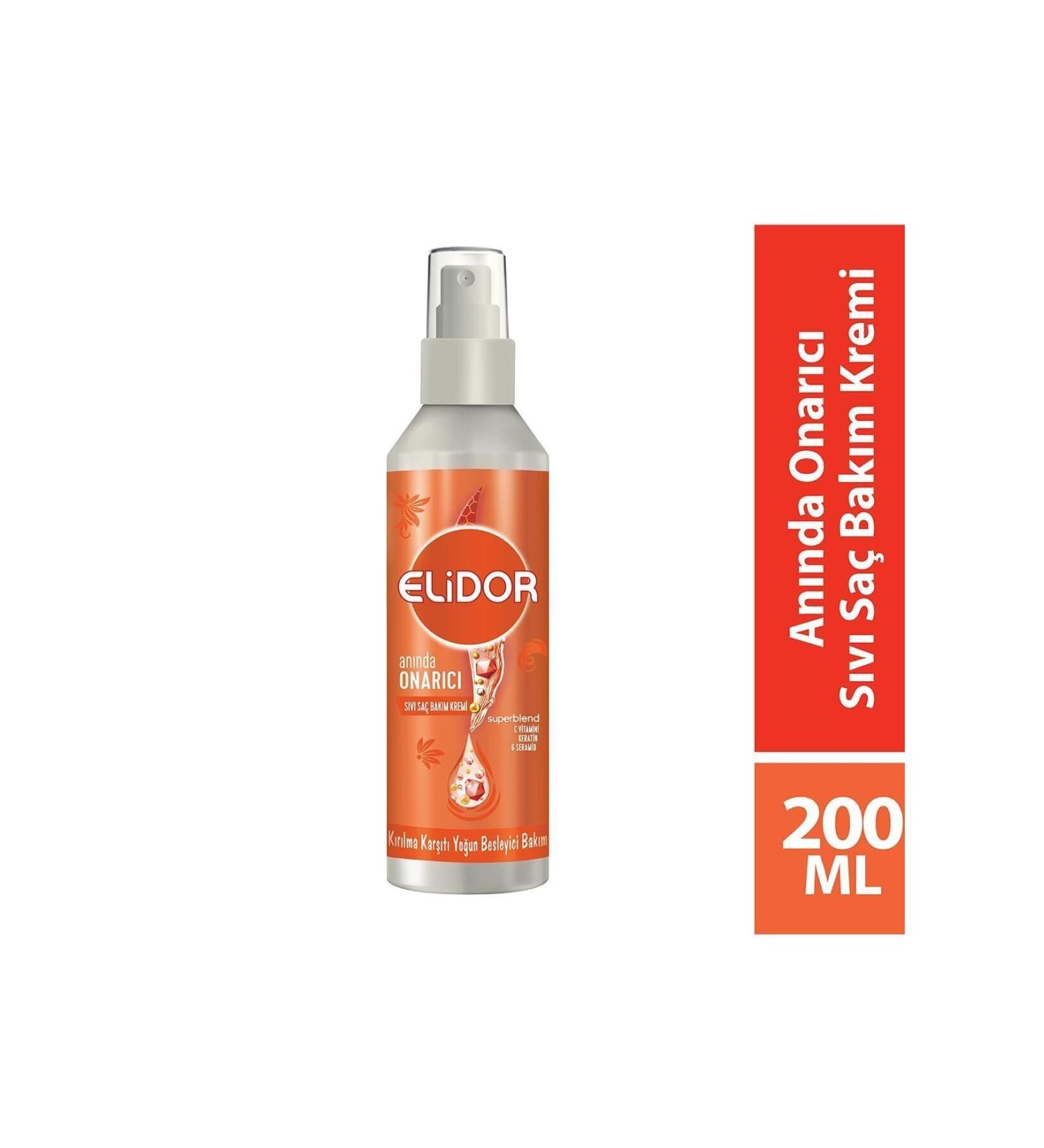 Elidor Superblend Liquid Hair Care Conditioner Instant Repair Anti-Breakage Intensive Nourishing 200 Ml - Buy Online on GoSupps.com