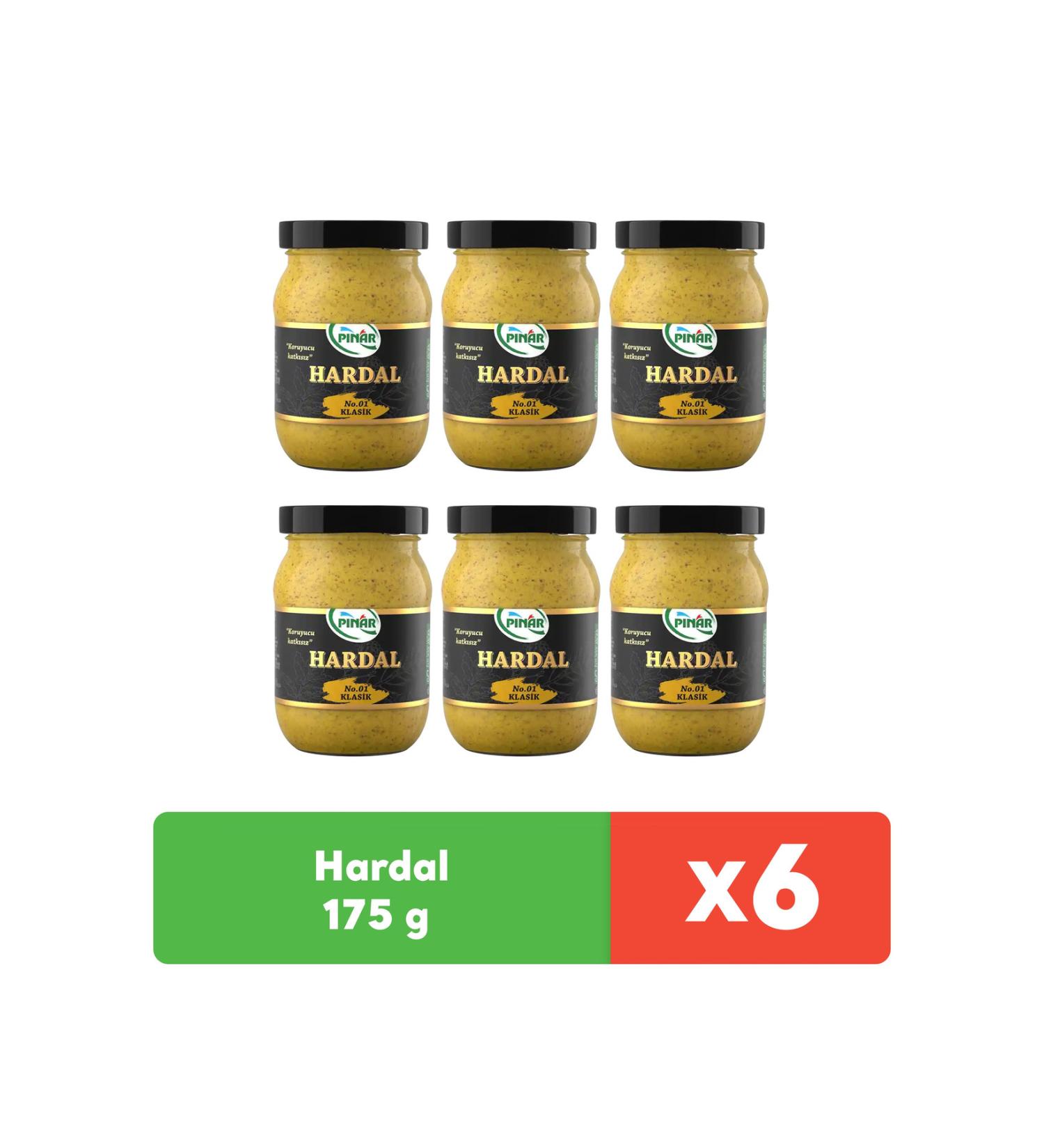 Pinar Mustard 175 GX 6 Pieces - Buy Online on GoSupps.com