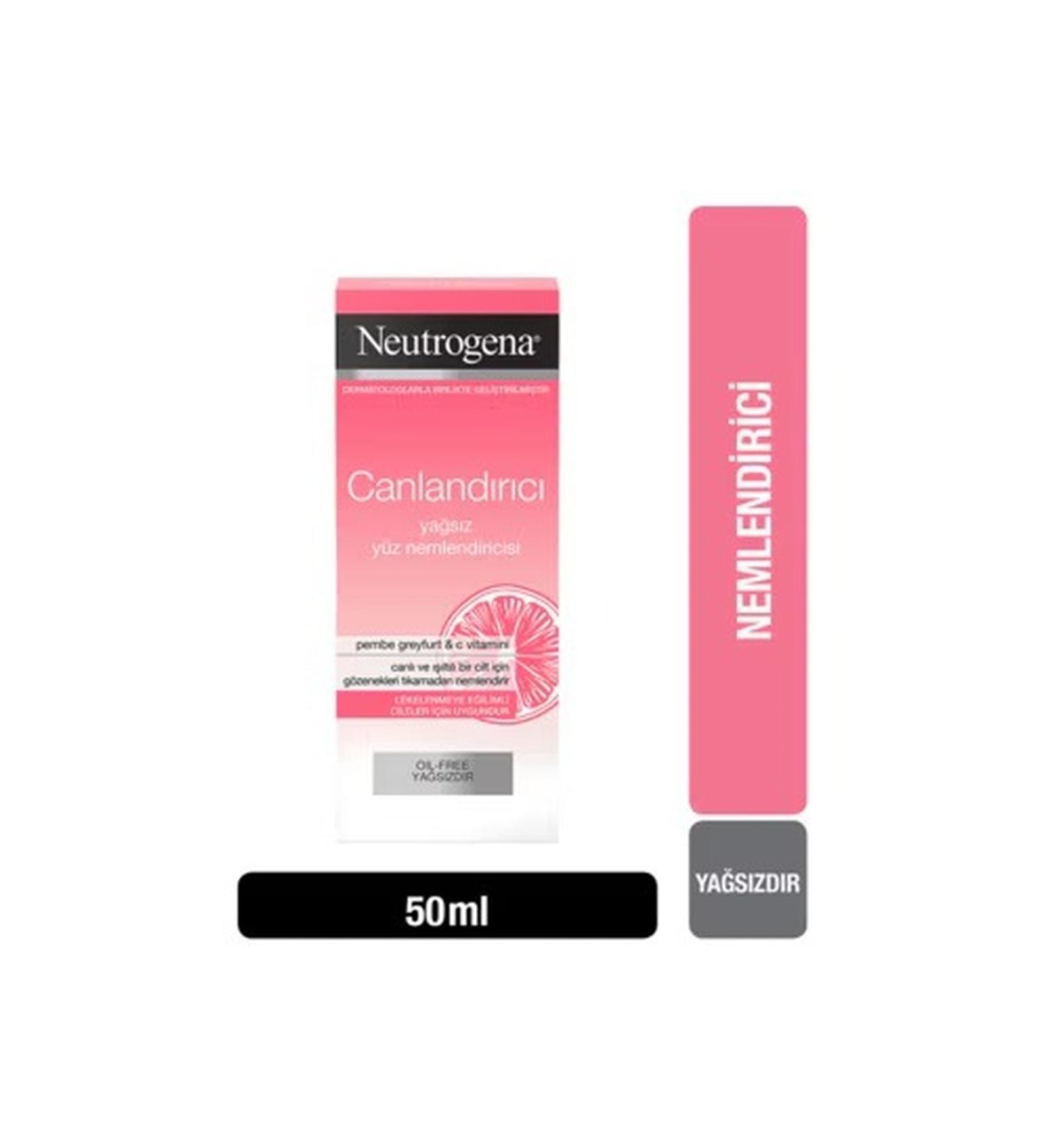 Neutrogena Visibly Clear Pink Oil-Free Moisturizer 50ml