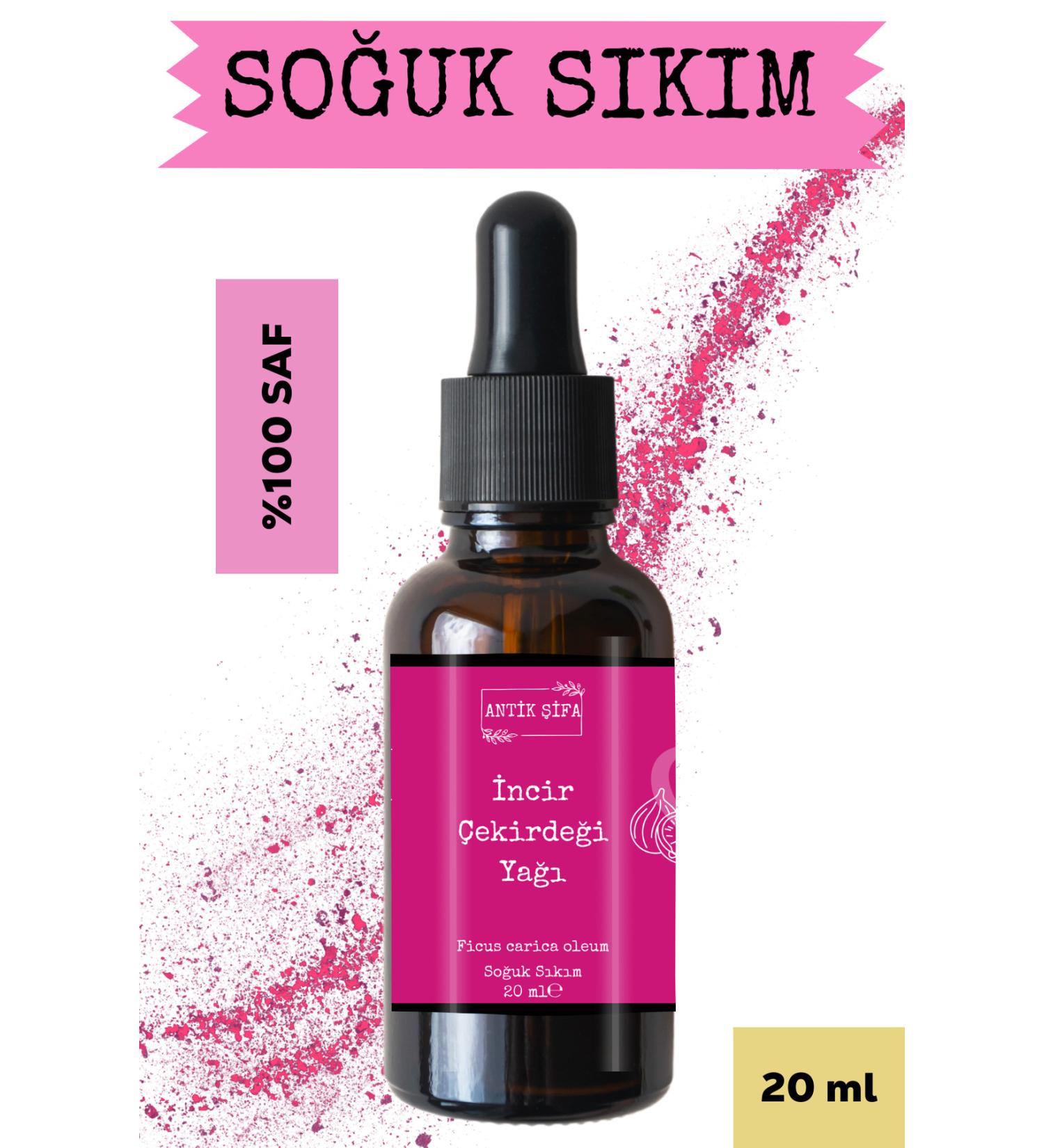 Antique Healing Fig Seed Oil 20ml - 0 Natural Cold Pressed Pure Fig Seed Oil - Buy Online on GoSupps.com