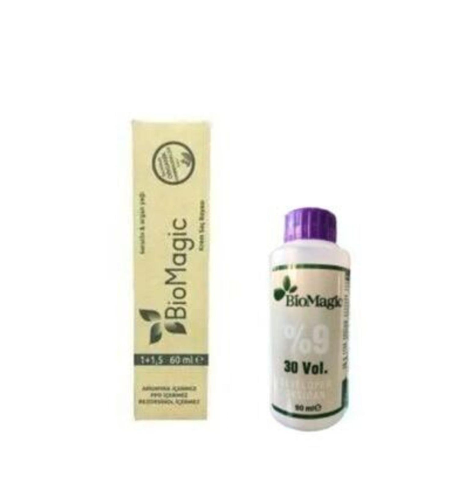 BioMagic Keratin and Argan Ammonia-Free Natural Hair Dye Peach Orange Mix - Buy Online on GoSupps.com