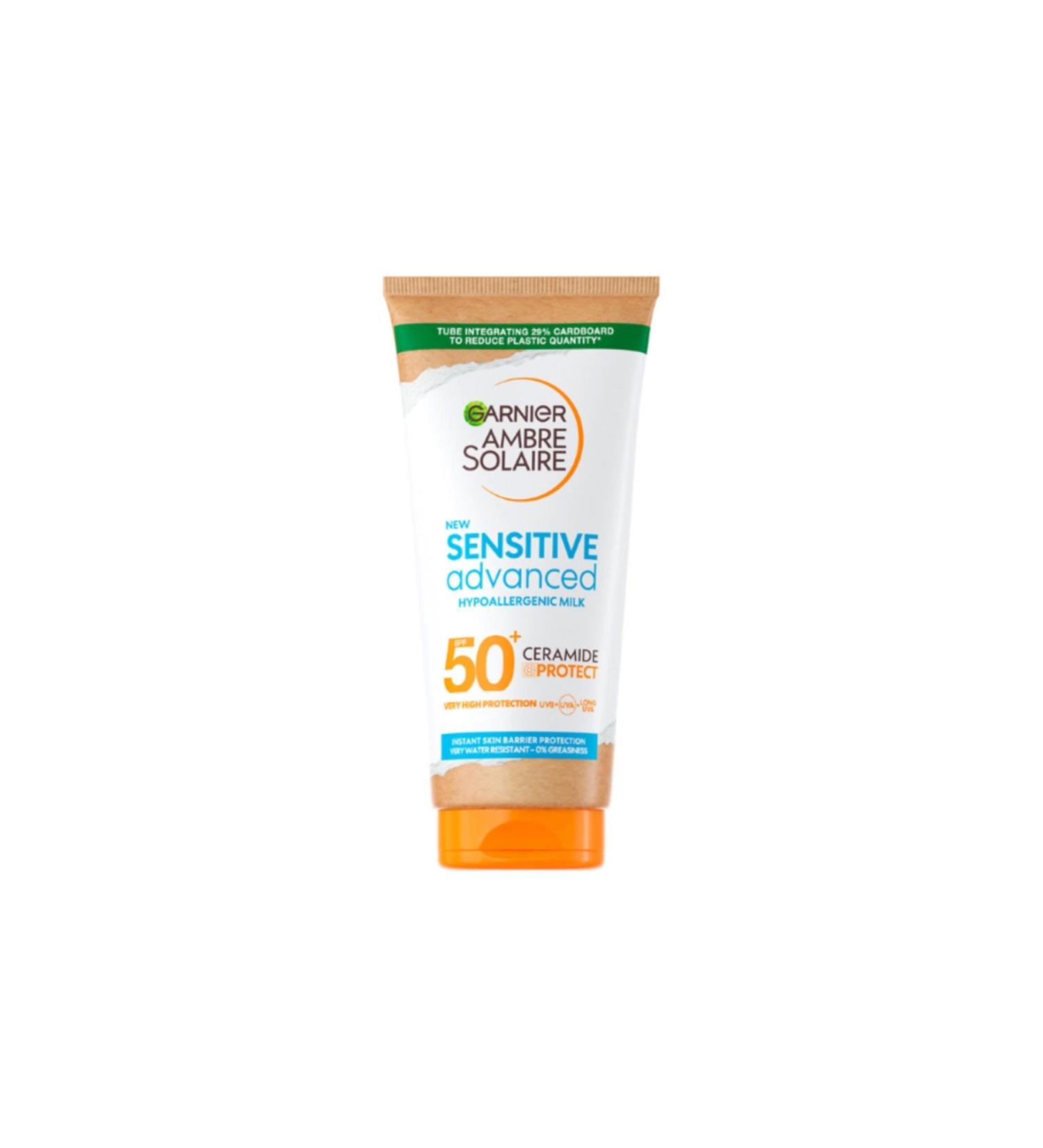 Garnier Ambre Solaire Sensitive Advanced Milk SPF 50+ 175 Ml