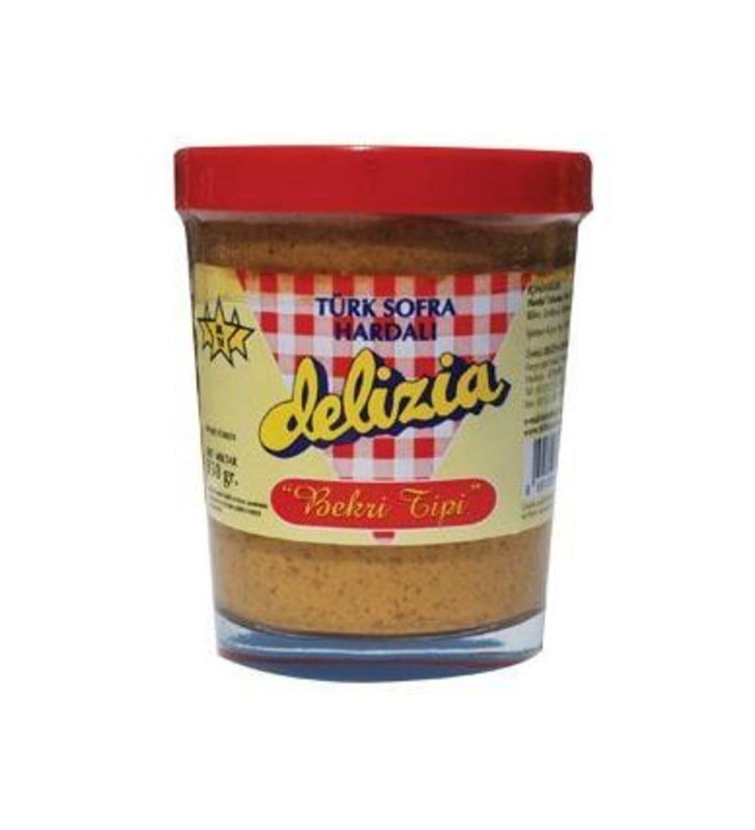 Delizia Mustard Bakry Type Glass 150gr 3' PACK