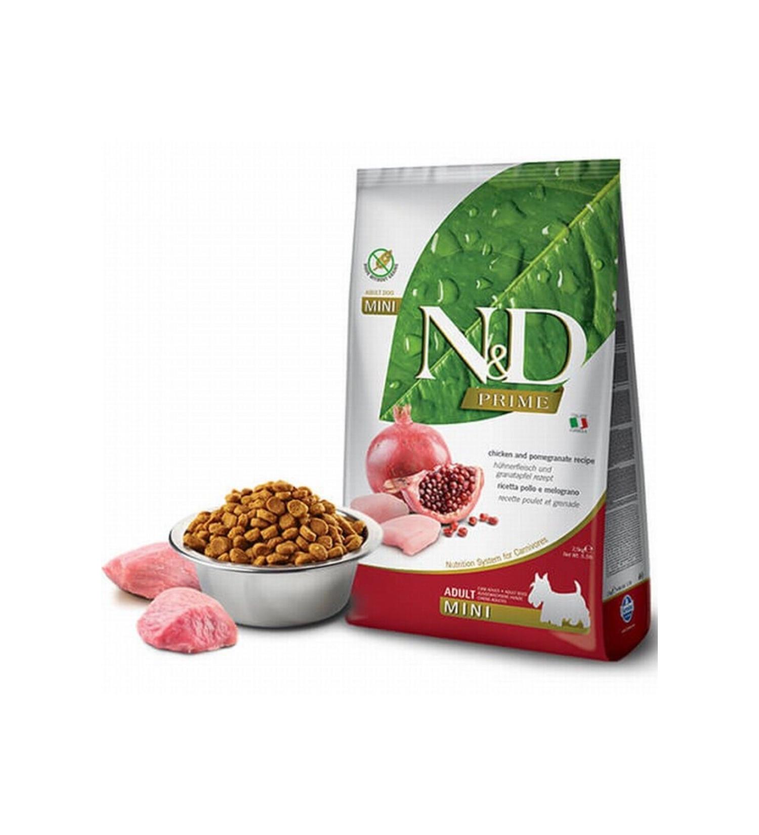 N & D Prime Chicken Pomegranate Small Breed Grain Free Adult Dog Food 2.5 Kg
