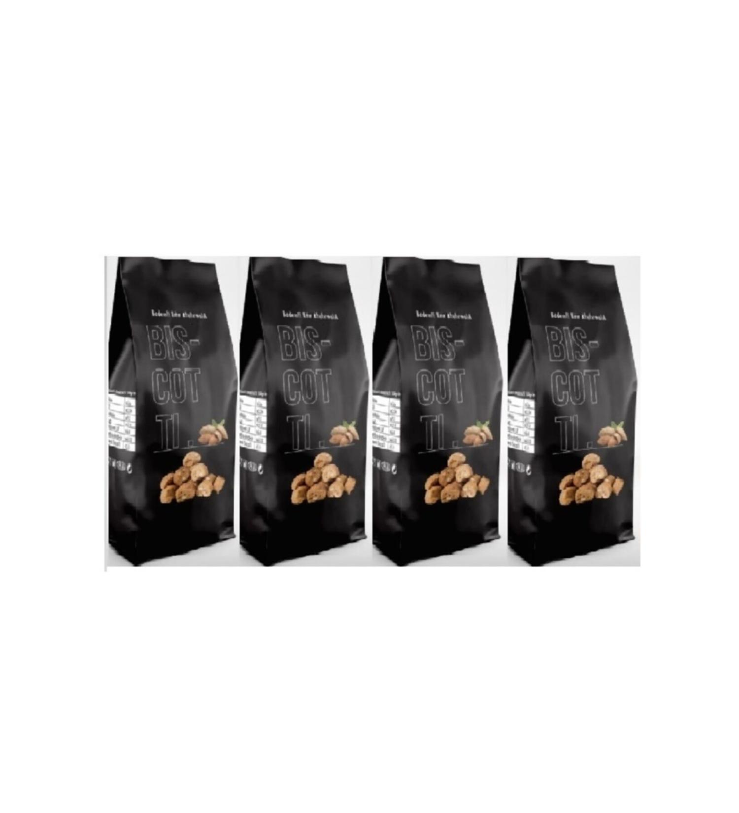 BOREKEV Biscotti with Almond 125 Gr.(4-PIECE PACK)(4 125 GR. 500 GR.)