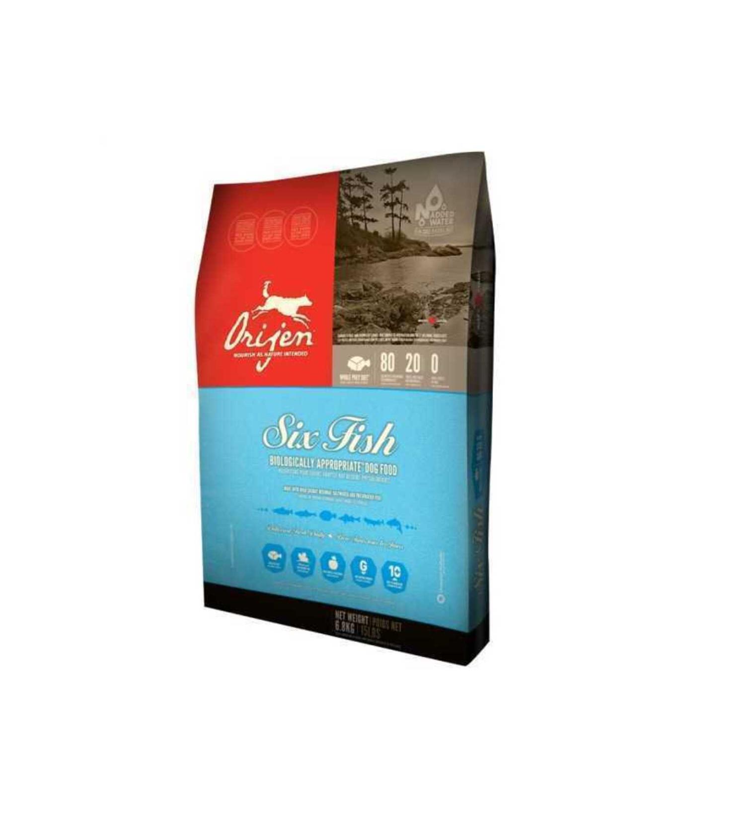 Orijen 6 Fish Six Fish Adult Dog Food 11.3 Kg